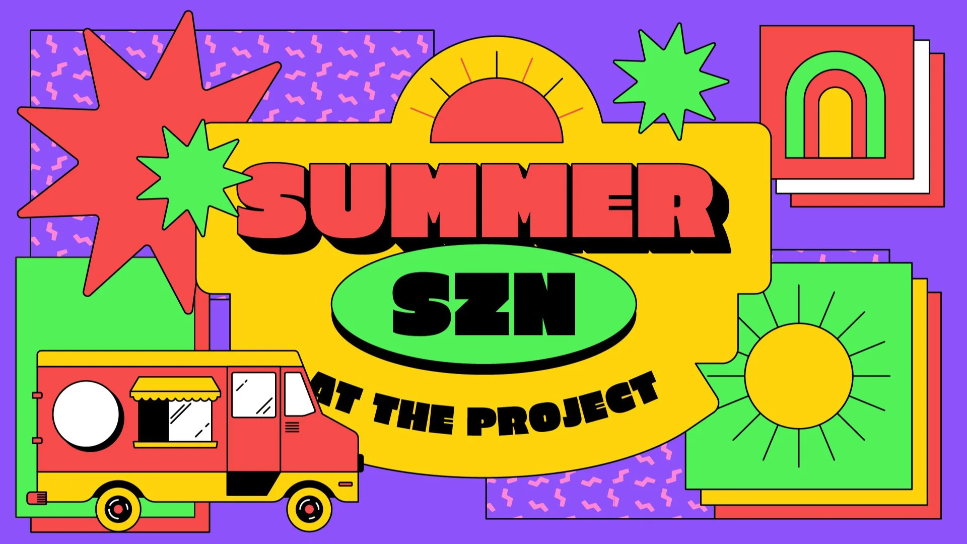 Food Truck Summer 🍔🍕🍟🍩🍪😋