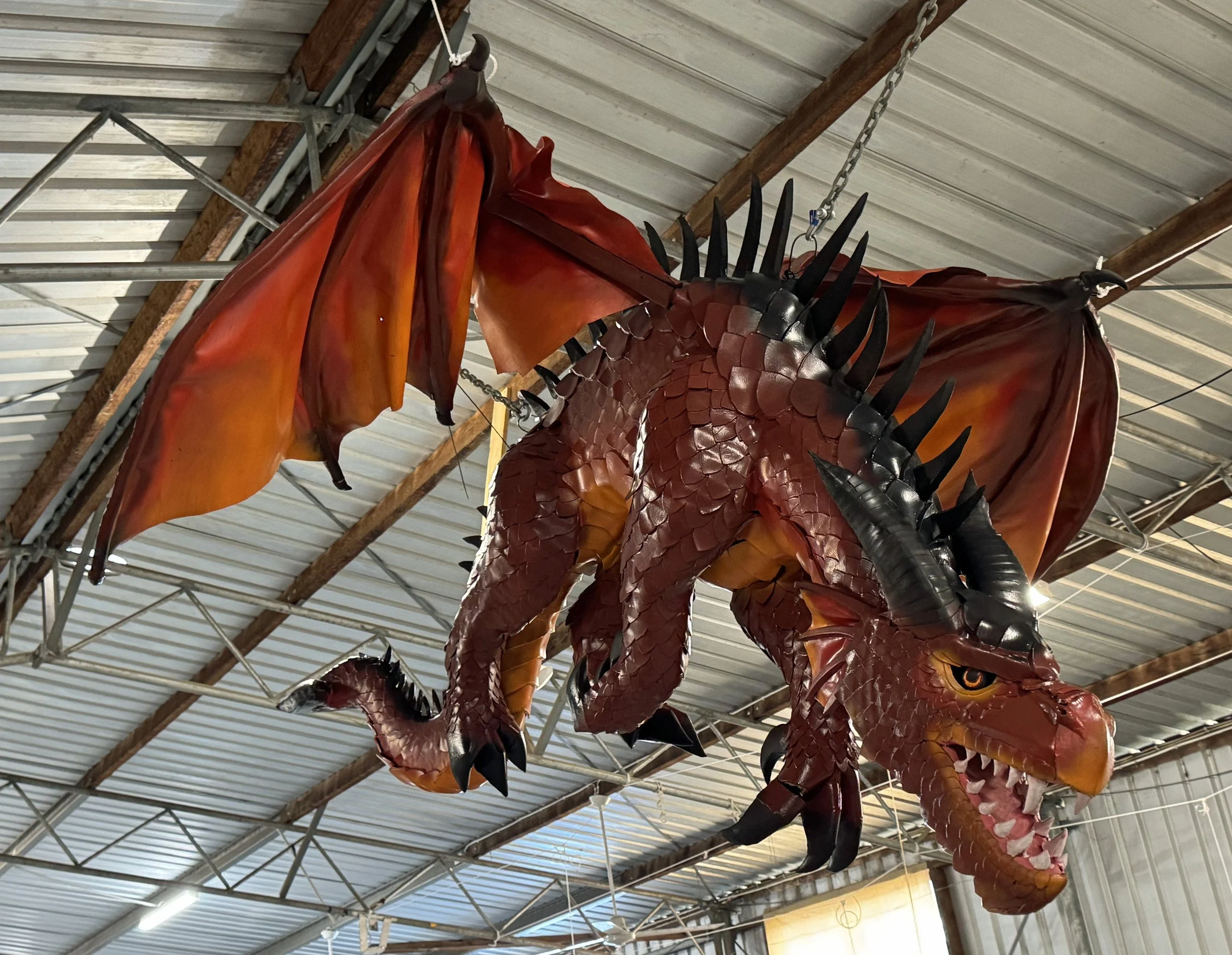 Geoffrey the Winterfest Dragon