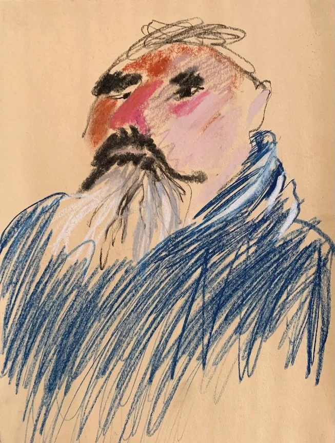  Pastel  12 × 9”  2026 