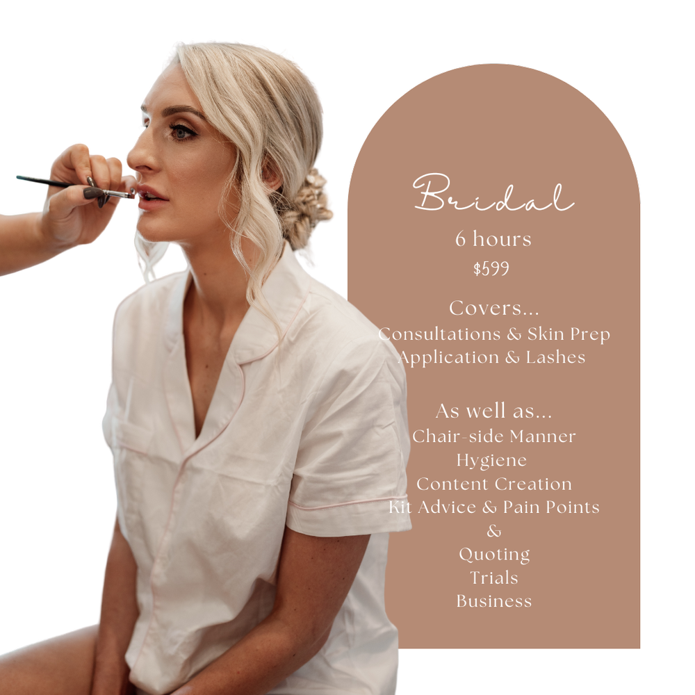 Bridal Makeup Artist Education — Blushington Studio