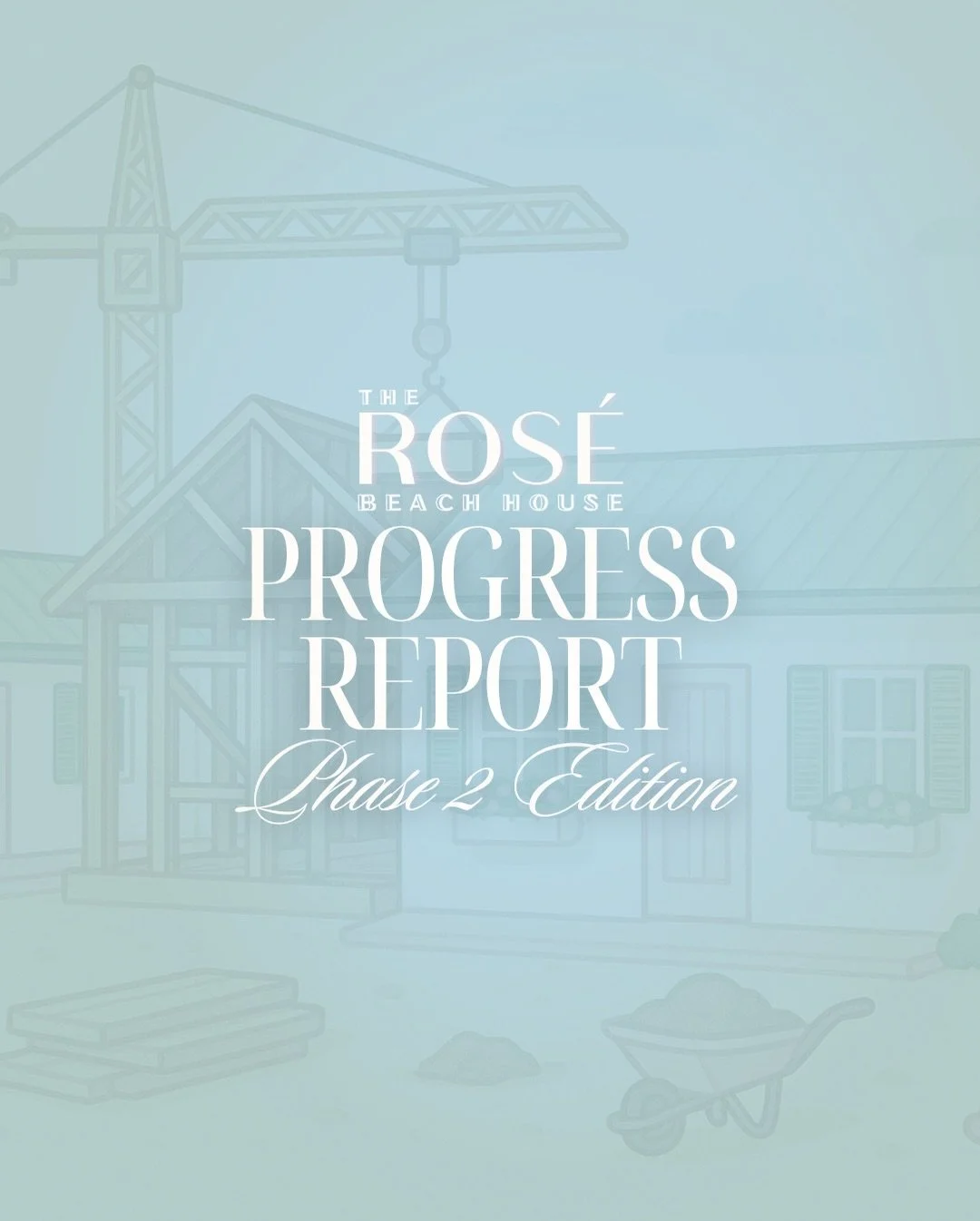 Your Ros&eacute; Progress Report 📝🏗️✨
Phase 2 is coming in hot&hellip;the weather, not so much. 😉❄️

#ros&eacute;allday #comingsoon #winnipegbeach