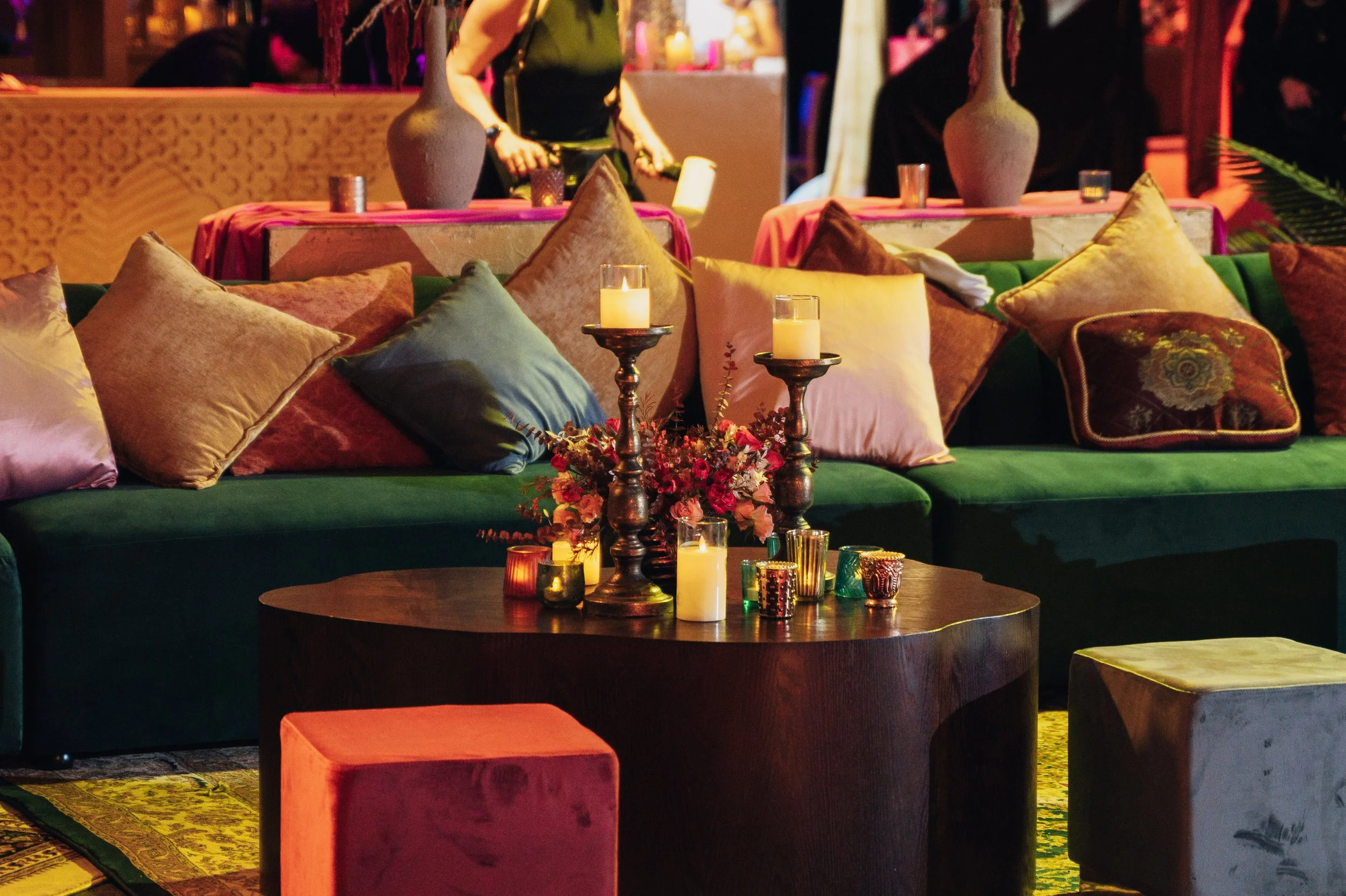 Luxe Arabian Night's Birthday Party in Las Vegas.  Luxury Event Planner Andrea Eppolito.  Images be MESUS Studio.