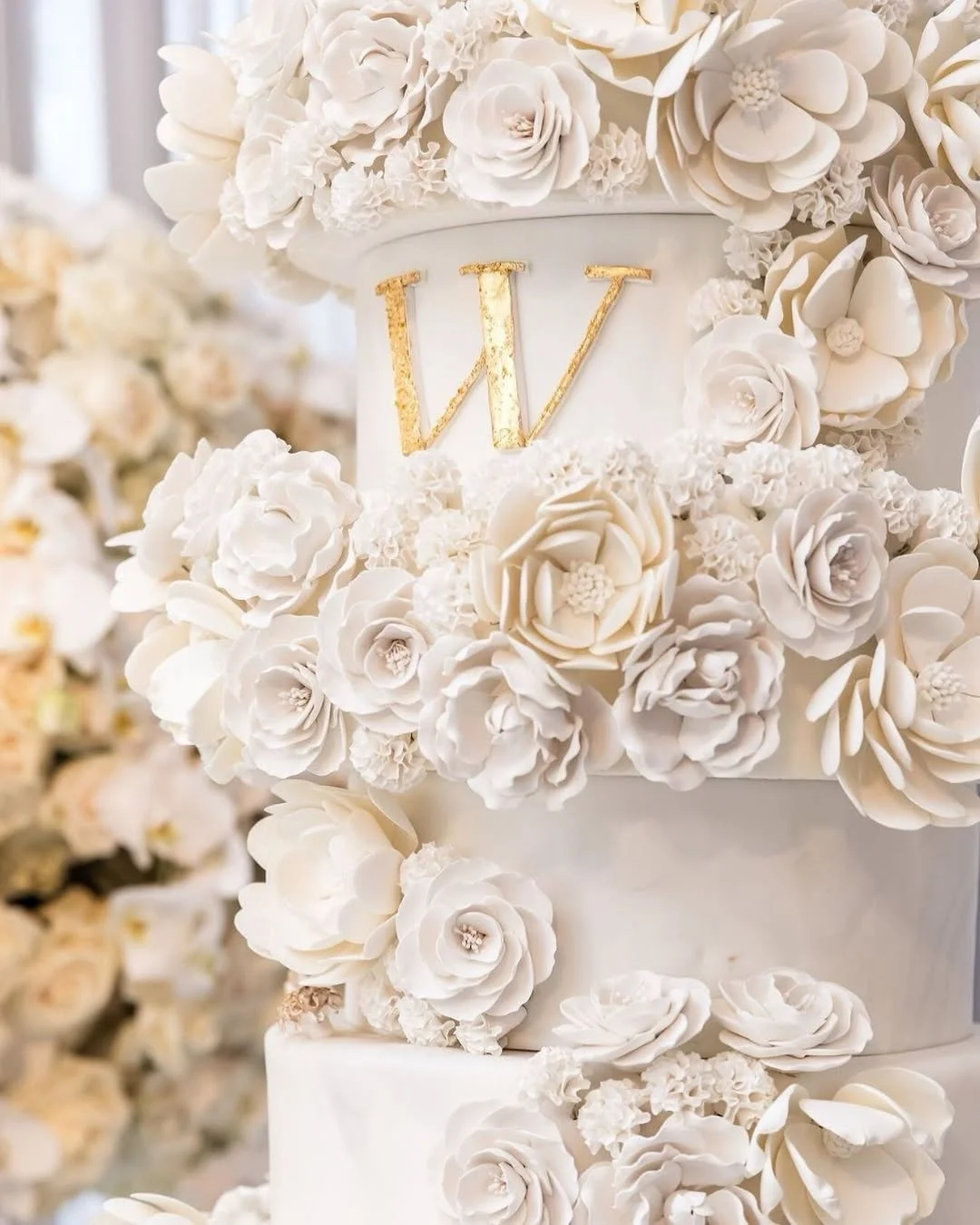 Low-carbs for summer sounds like a good idea, but have you ever had Butter Cake?!? Like, wedding butter cake?!? With butter cream?!? So damn good.... 

And let&rsquo;s not forget about the towering height!  With the groom standing more than six feet 
