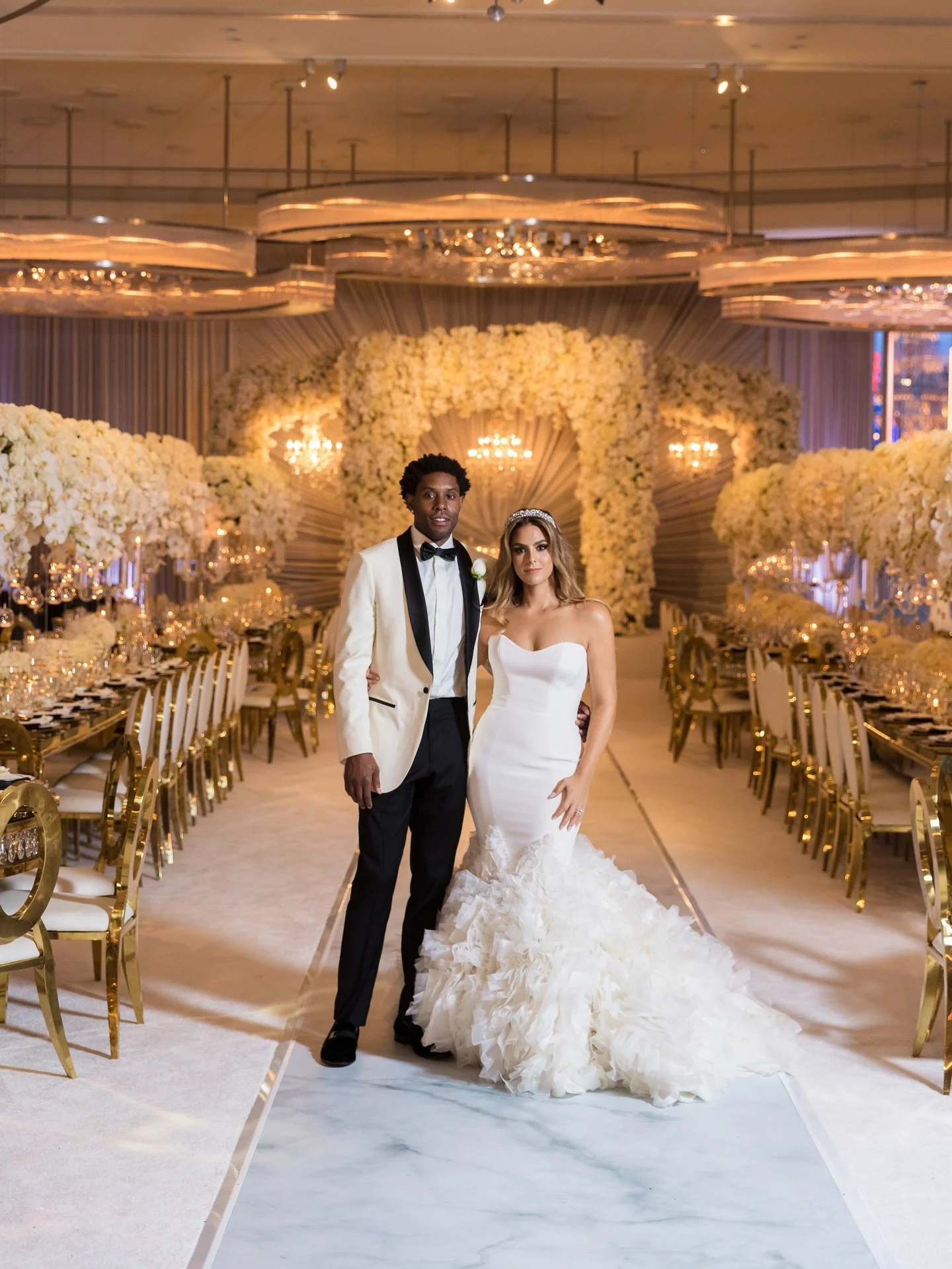 We need things to look forward to, and to look back on.  That&rsquo;s why weddings matter. 

Design succeeds when it tells a story visually rather than literally. It&rsquo;s about the subtly of the gesture&hellip;

Here, the runway which ran from one