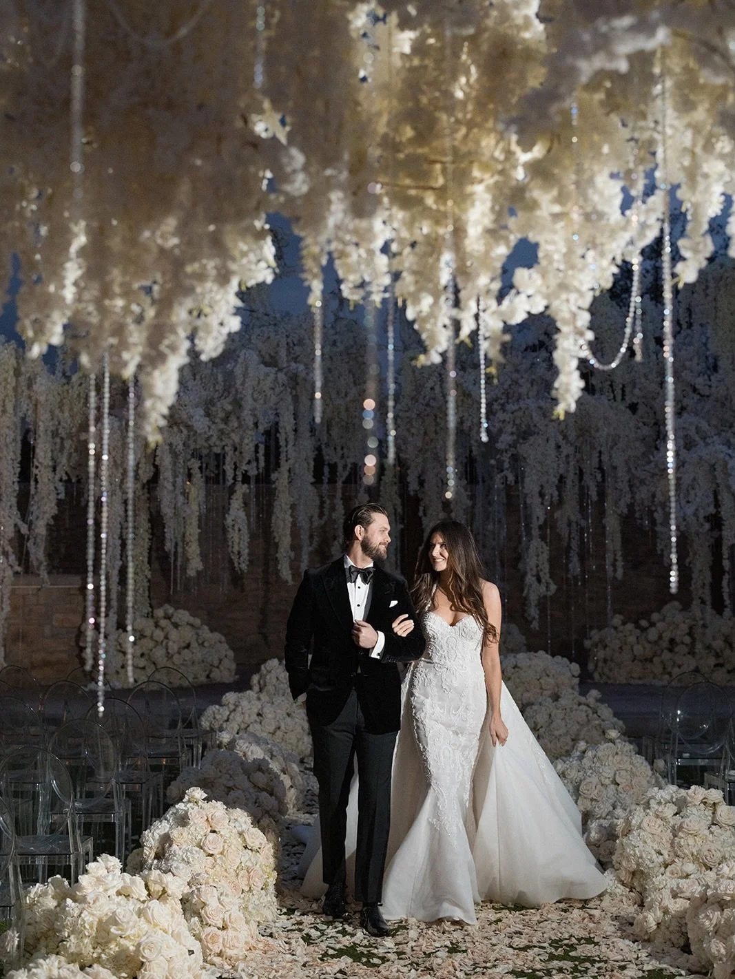 Those &ldquo;I do&rdquo; dreams come true!

Creating heaven on earth with a whimsical touch of hydrangea, wrapped trees, dripping in orchids, a tick rose petal carpet, and the most beautiful bridal fashion for Mikayla and Brandon. 

Meet The Team:

W