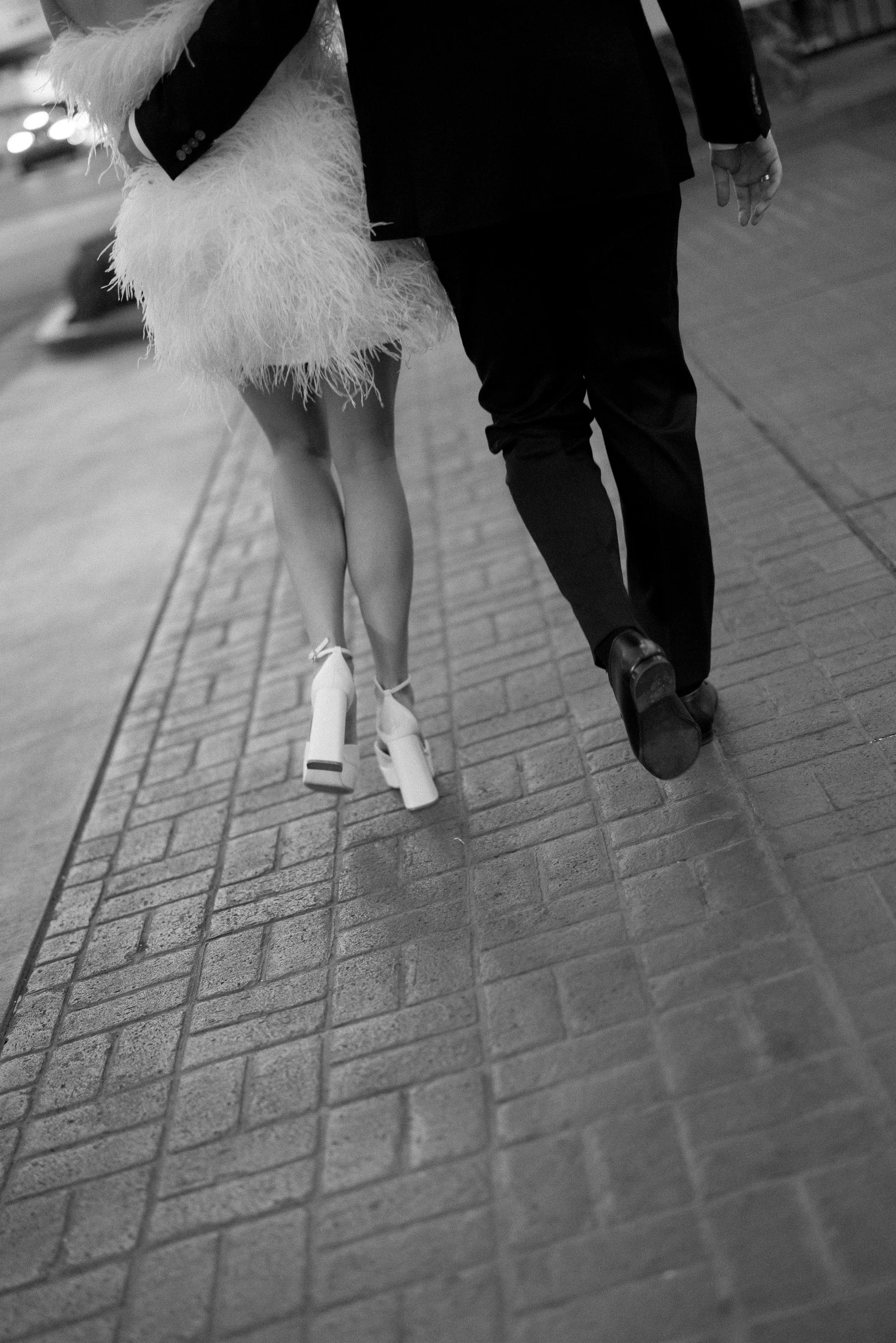Izzi and Luke’s downtown las vegas engagement shoot.  Luxury wedding planner Andrea Eppolito.  Photos by Nicole Hubbs.