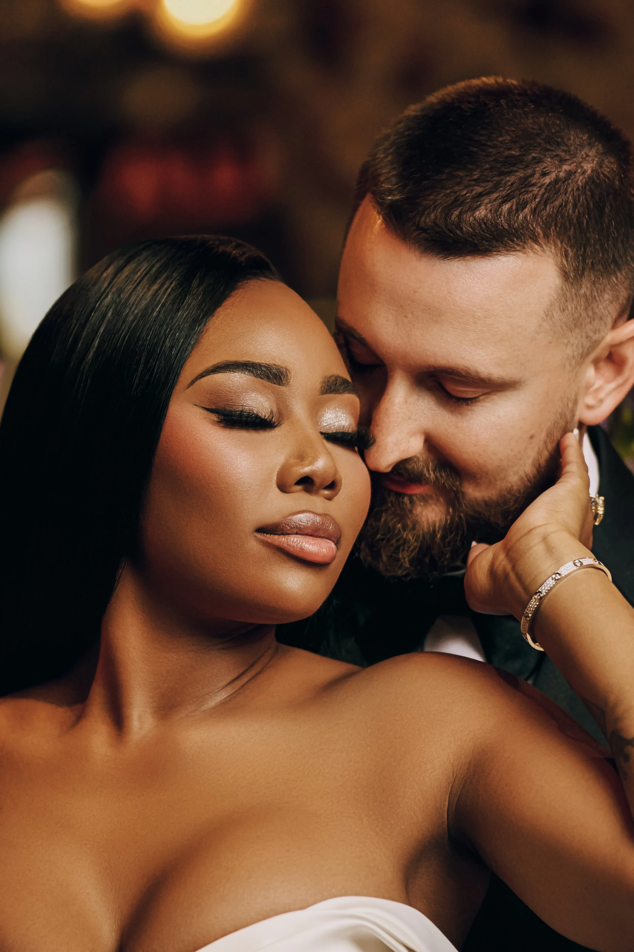 Zhanae and Will’s Engagement Photos for their “I do Re-Do”.  Luxury wedding planner Andrea Eppolito.  Photos by MESUS Studios.