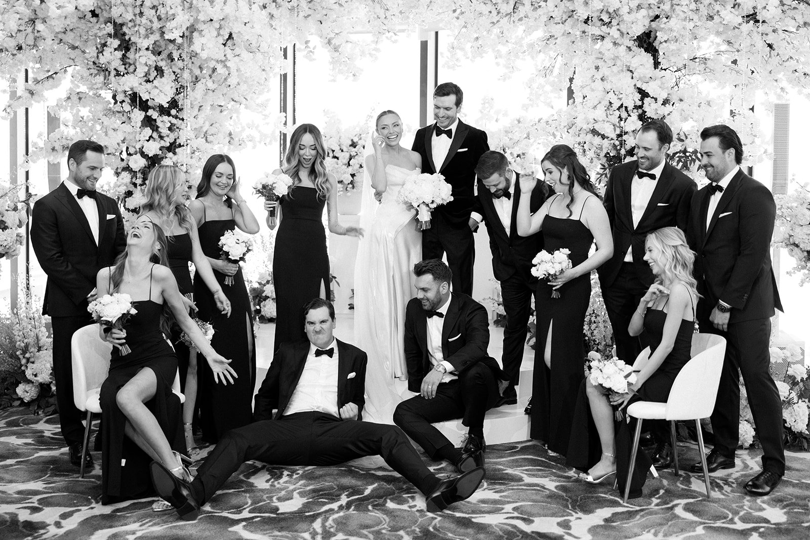 Wedding Party Portrait | Las Vegas