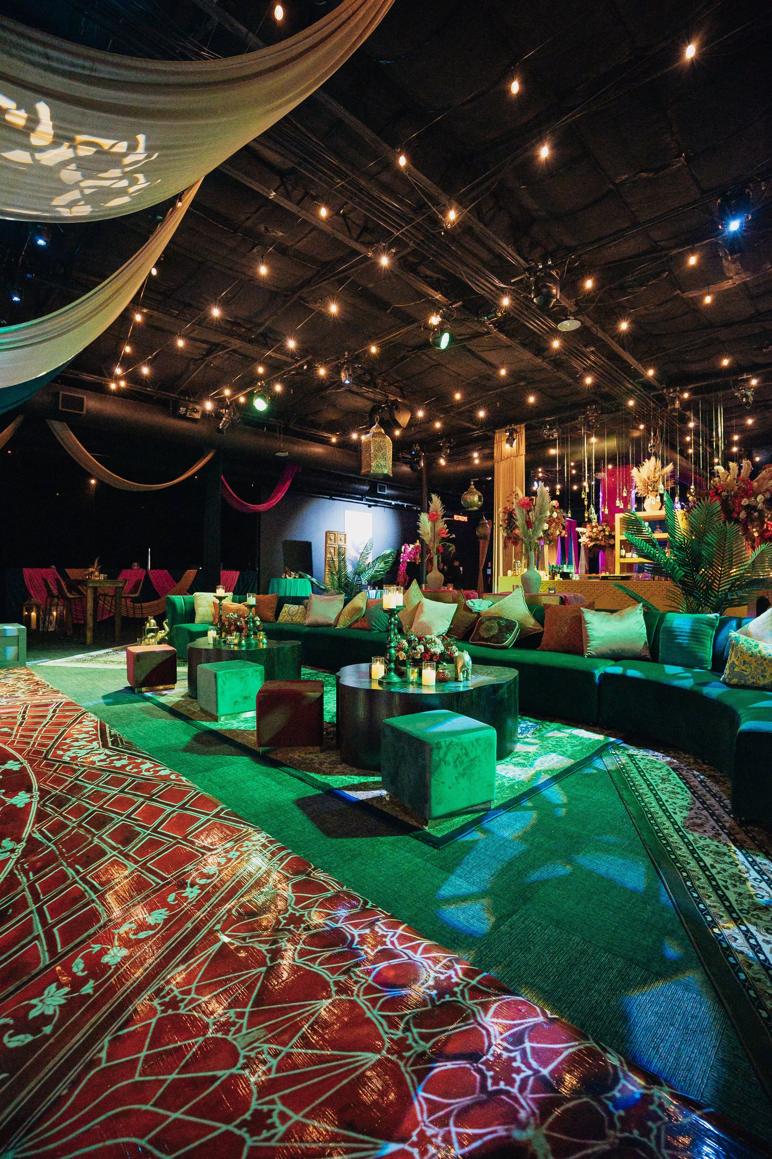 Luxe Arabian Night's Birthday Party in Las Vegas.  Luxury Event Planner Andrea Eppolito.  Images be MESUS Studio.