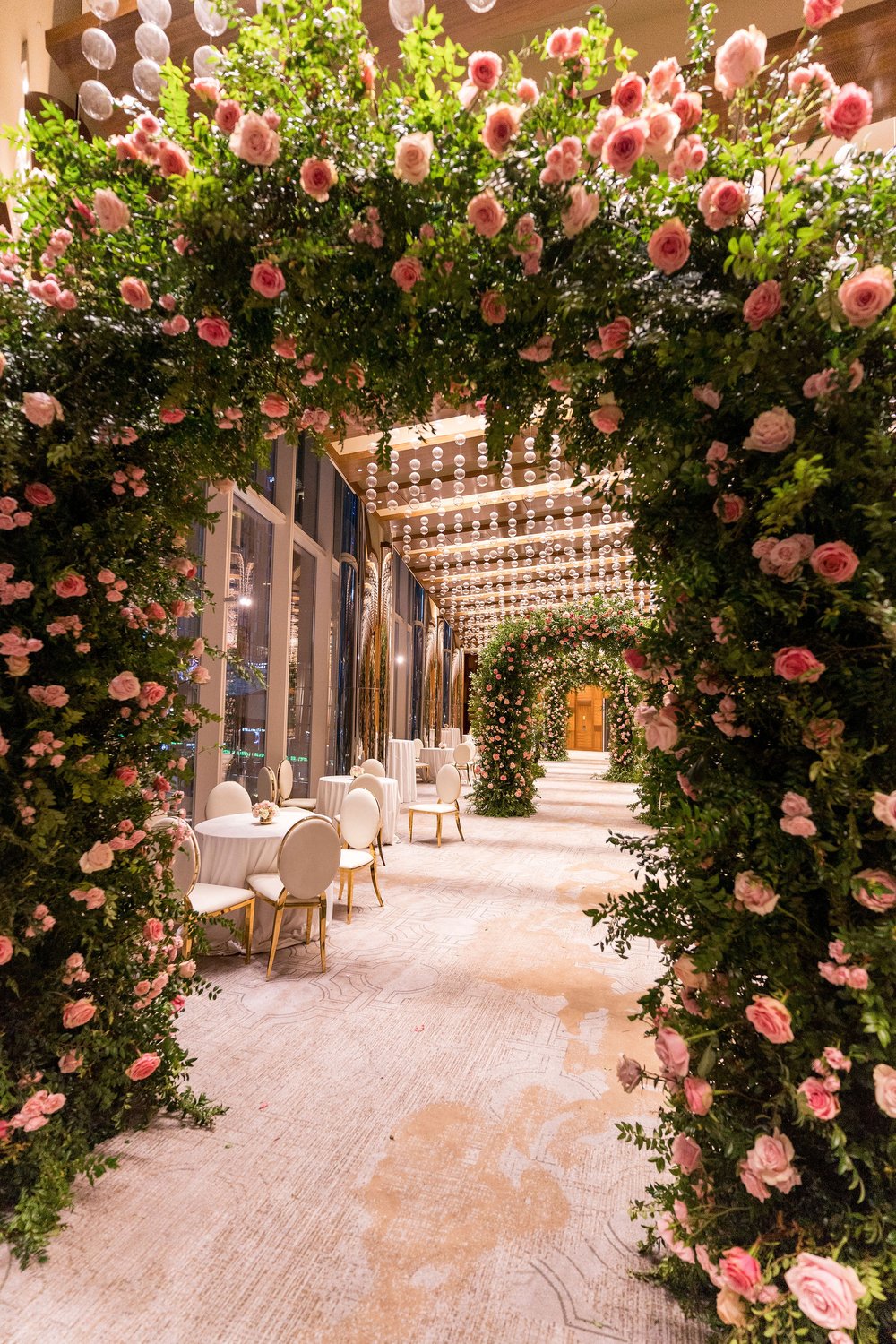Pink and Peach Luxury Las Vegas Wedding — Andrea Eppolito Las Vegas ...