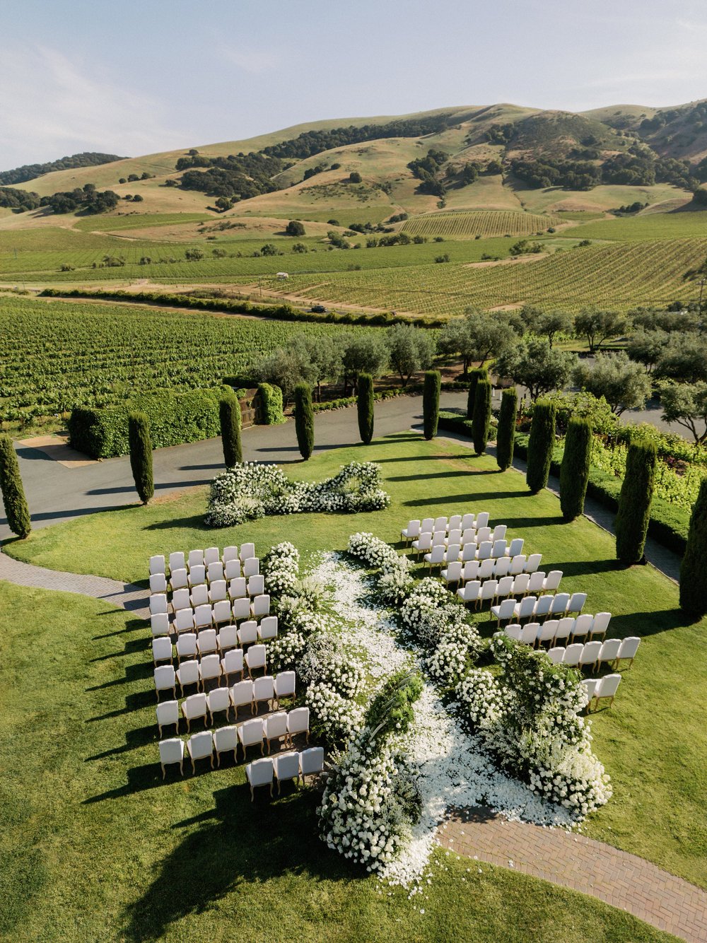 ROMANTIC VINEYARD WEDDING IN NAPA VALLEY — Las Vegas Wedding Planner ...