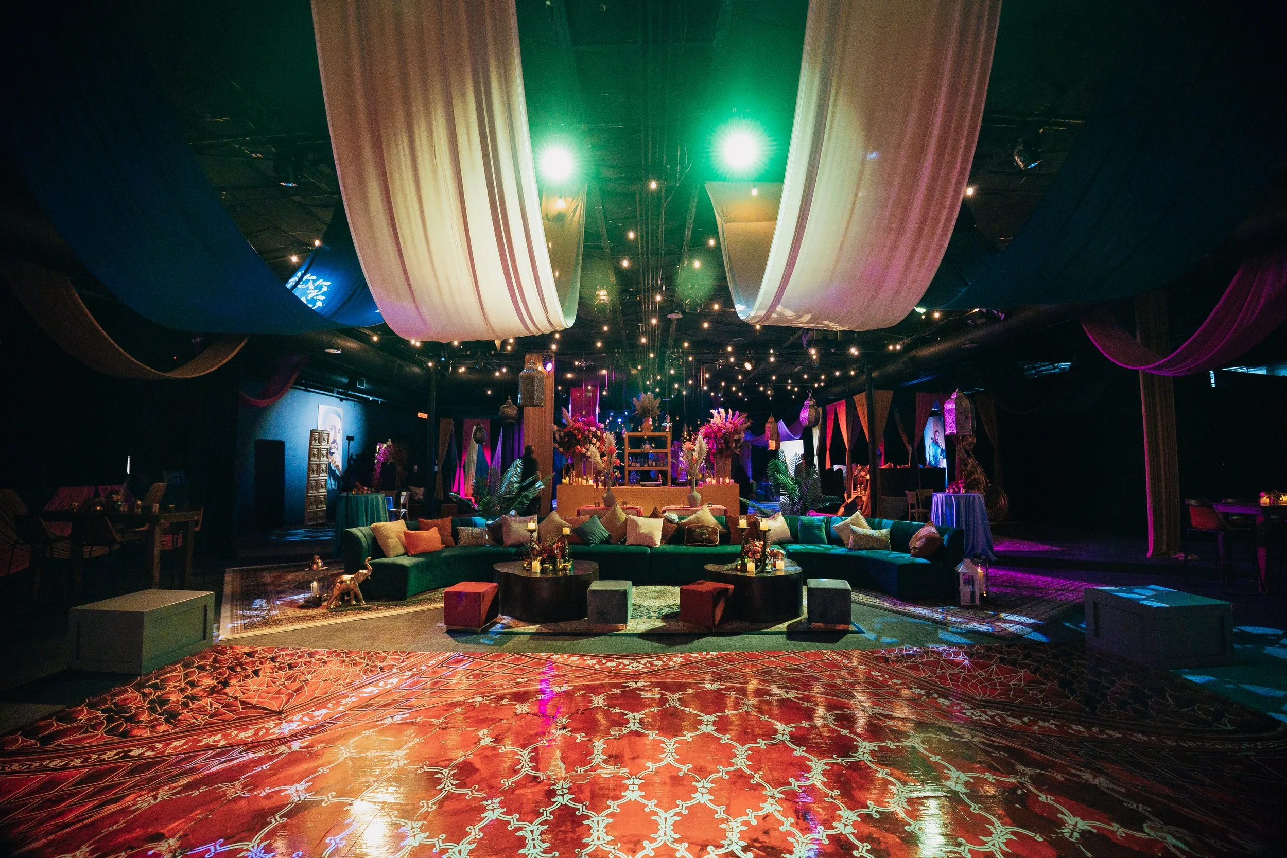 Luxe Arabian Night's Birthday Party in Las Vegas.  Luxury Event Planner Andrea Eppolito.  Images be MESUS Studio.