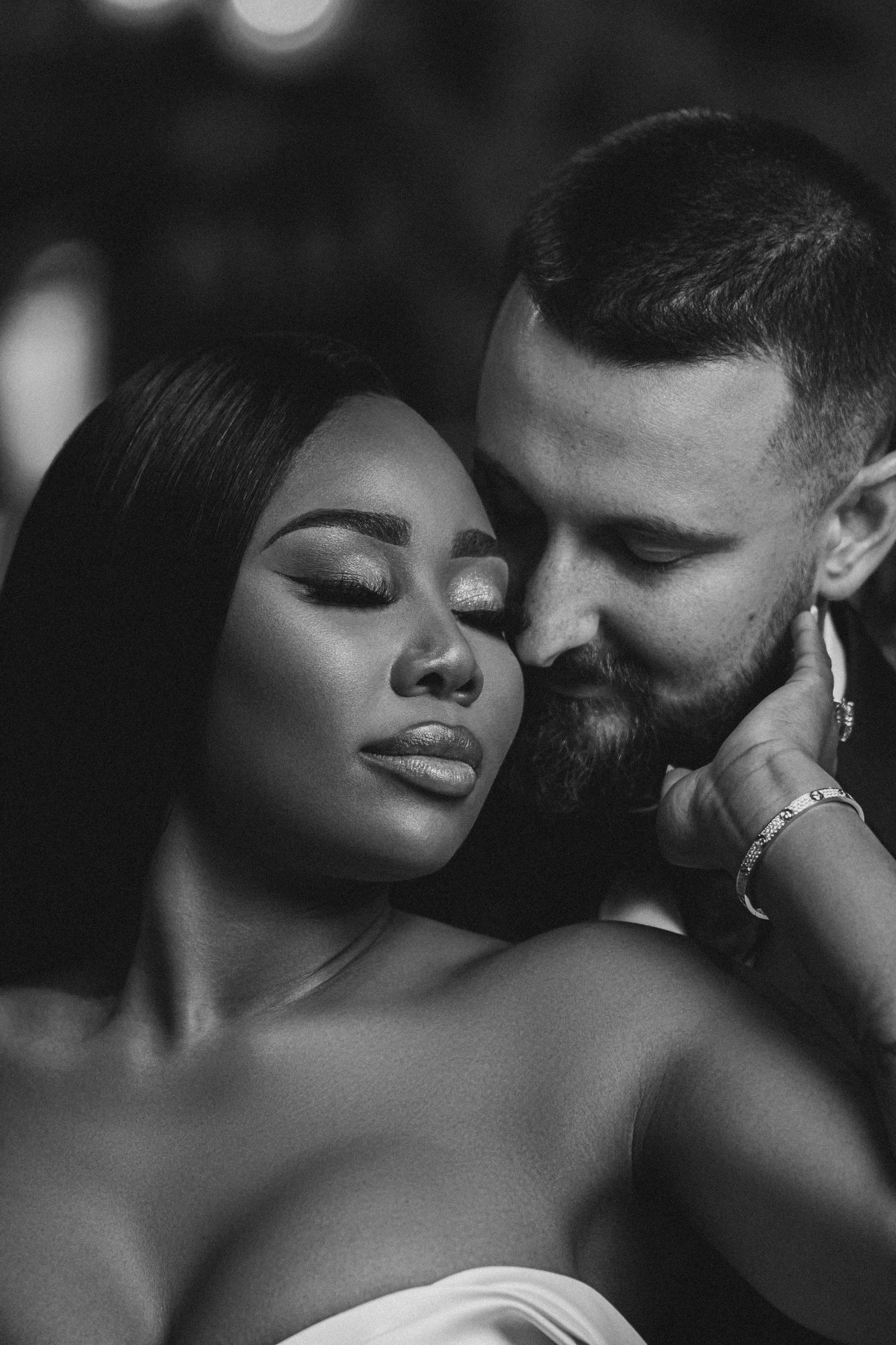 Zhanae and Will’s Engagement Photos for their “I do Re-Do”.  Luxury wedding planner Andrea Eppolito.  Photos by MESUS Studios.