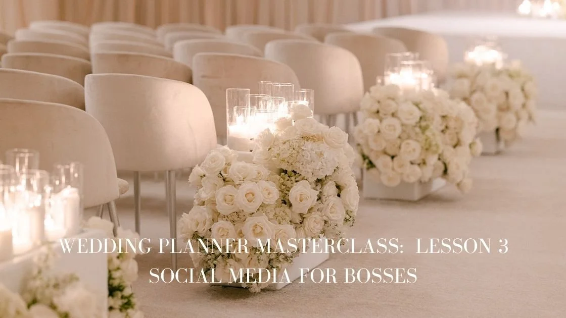 The Wedding Planner Masterclass