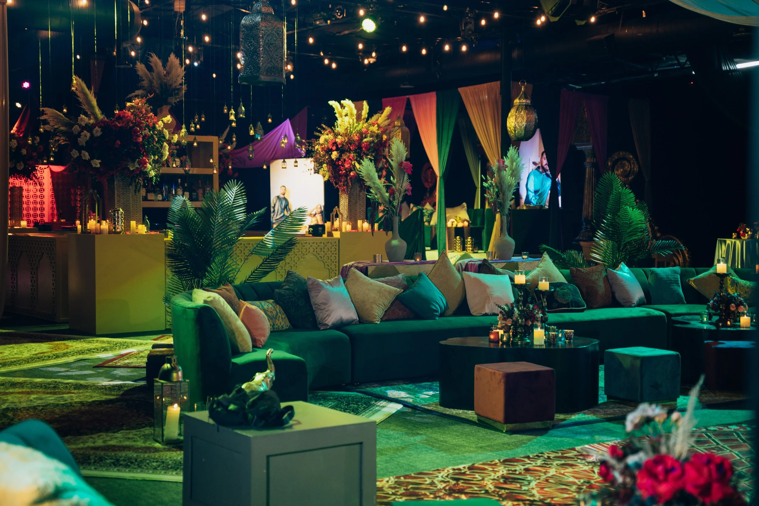 Luxe Arabian Night's Birthday Party in Las Vegas.  Luxury Event Planner Andrea Eppolito.  Images be MESUS Studio.