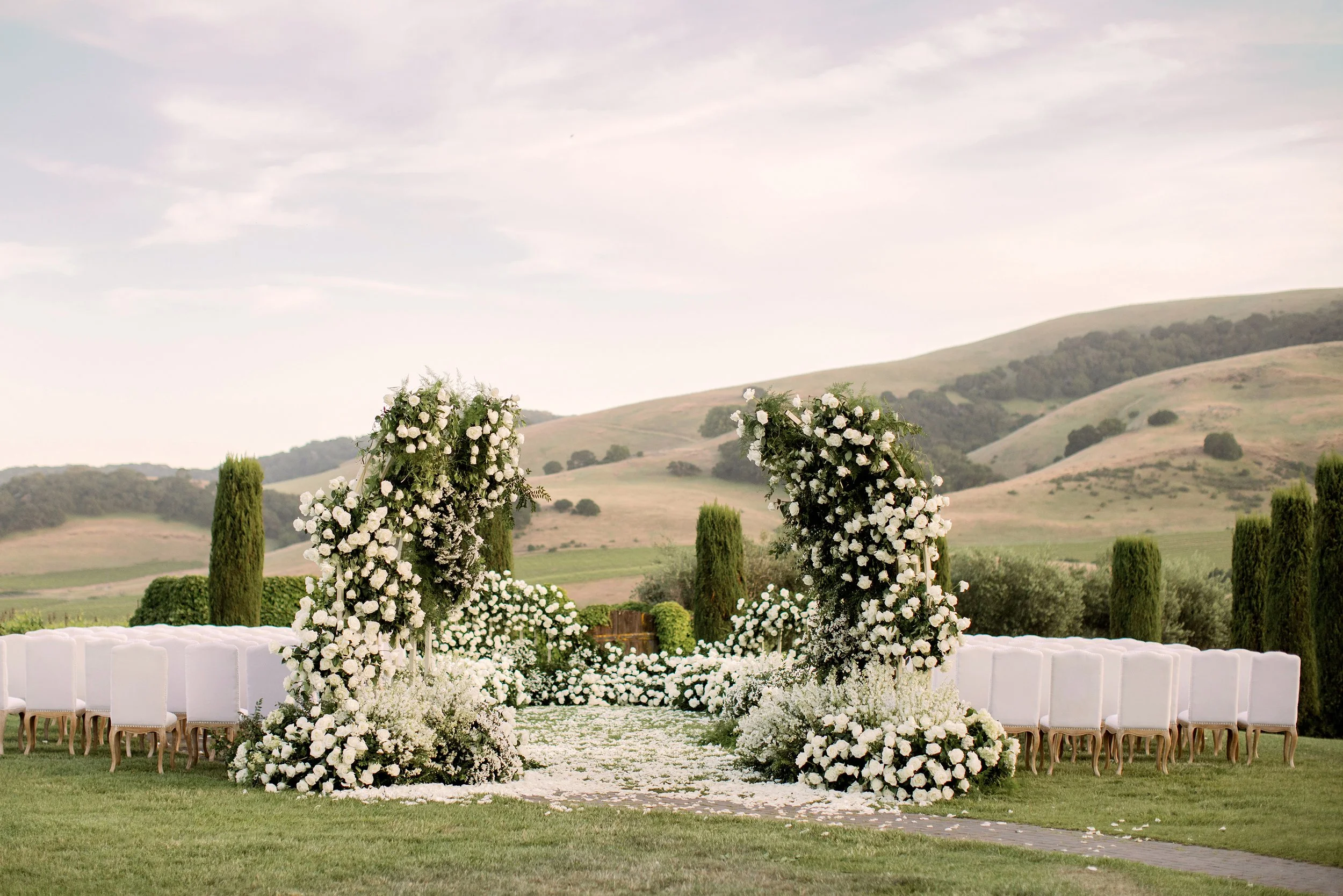 ROMANTIC VINEYARD WEDDING IN NAPA VALLEY — Las Vegas Wedding Planner ...