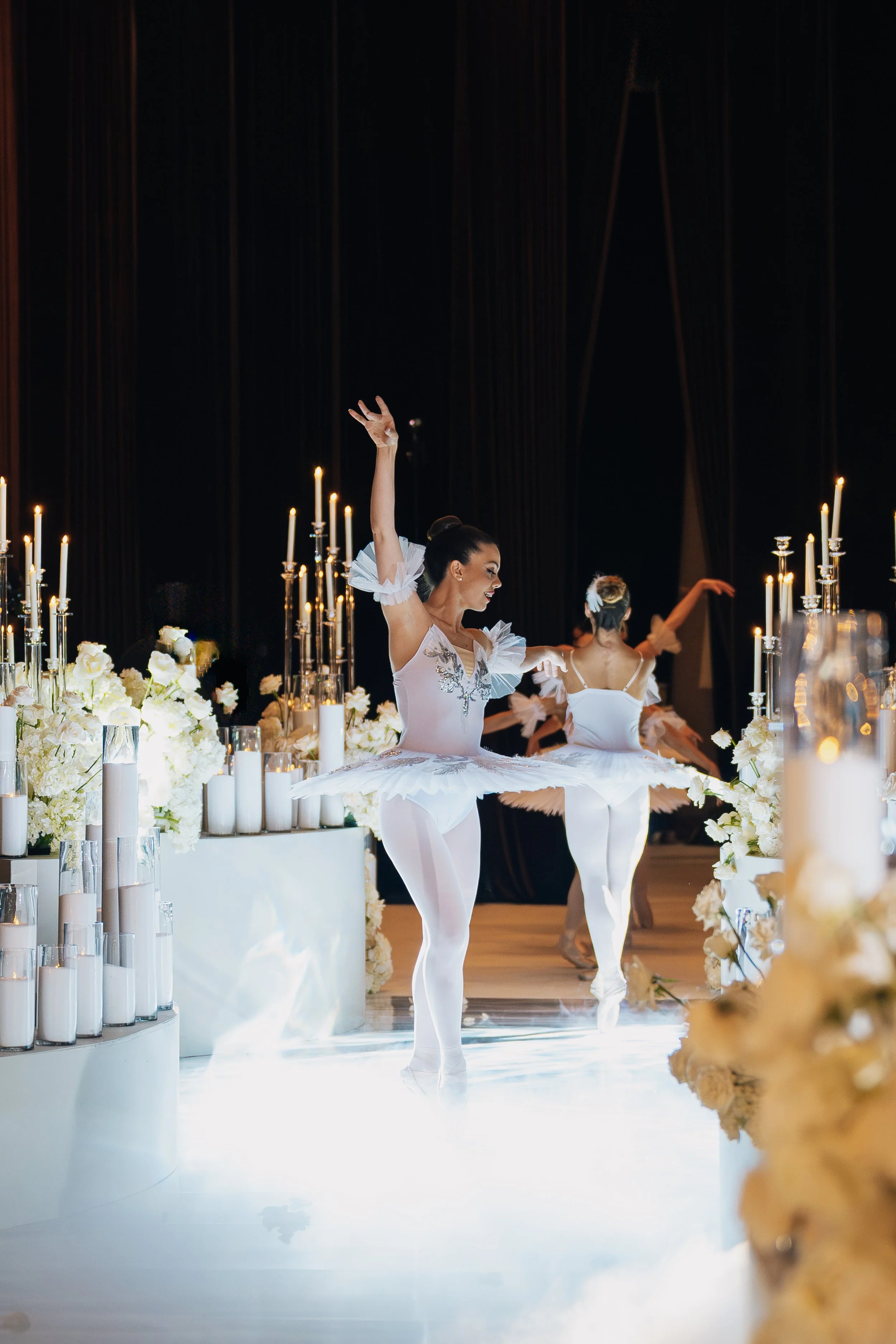 Ballerinas at Las Vegas Wedding Ceremony