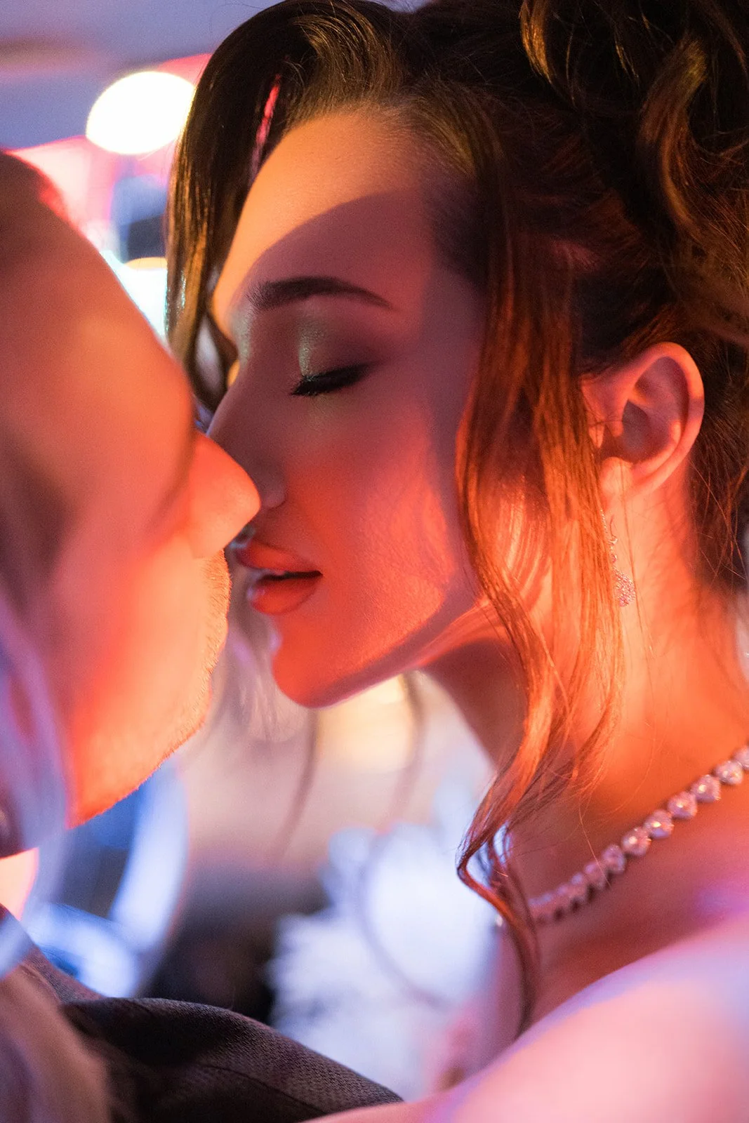 Izzi and Luke’s downtown las vegas engagement shoot.  Luxury wedding planner Andrea Eppolito.  Photos by Nicole Hubbs.