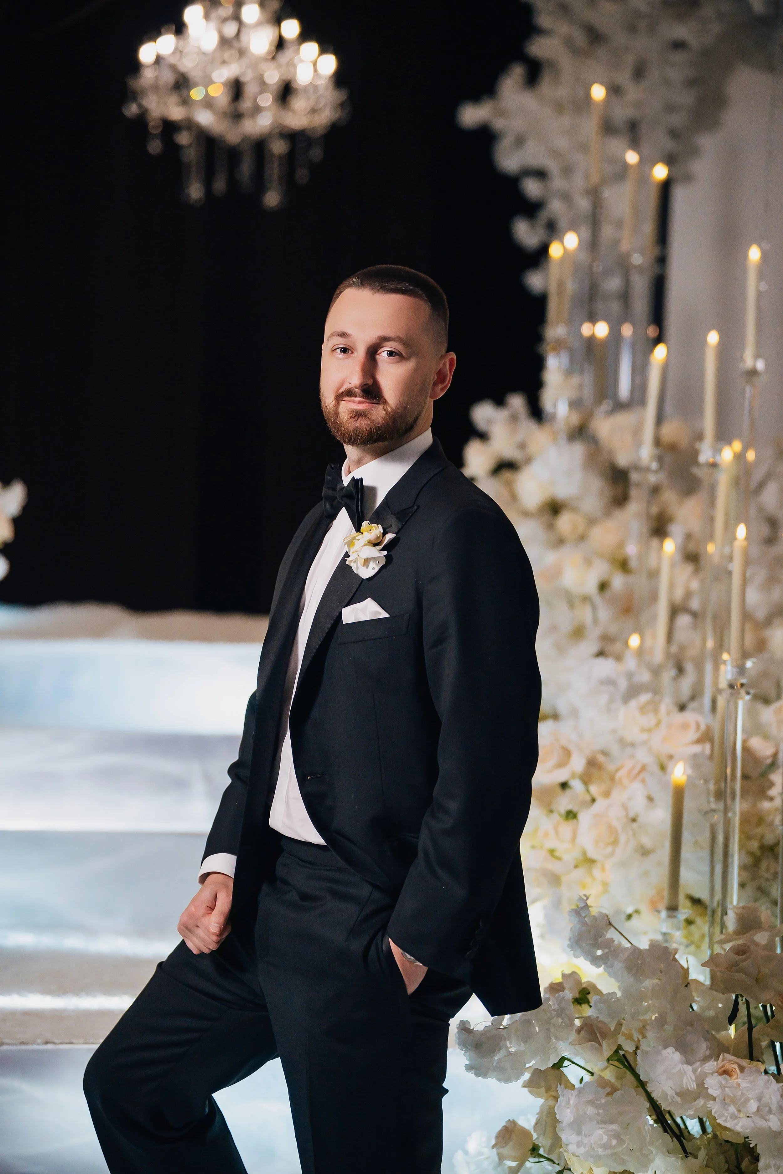 The Groom at the Wedding Ceremony