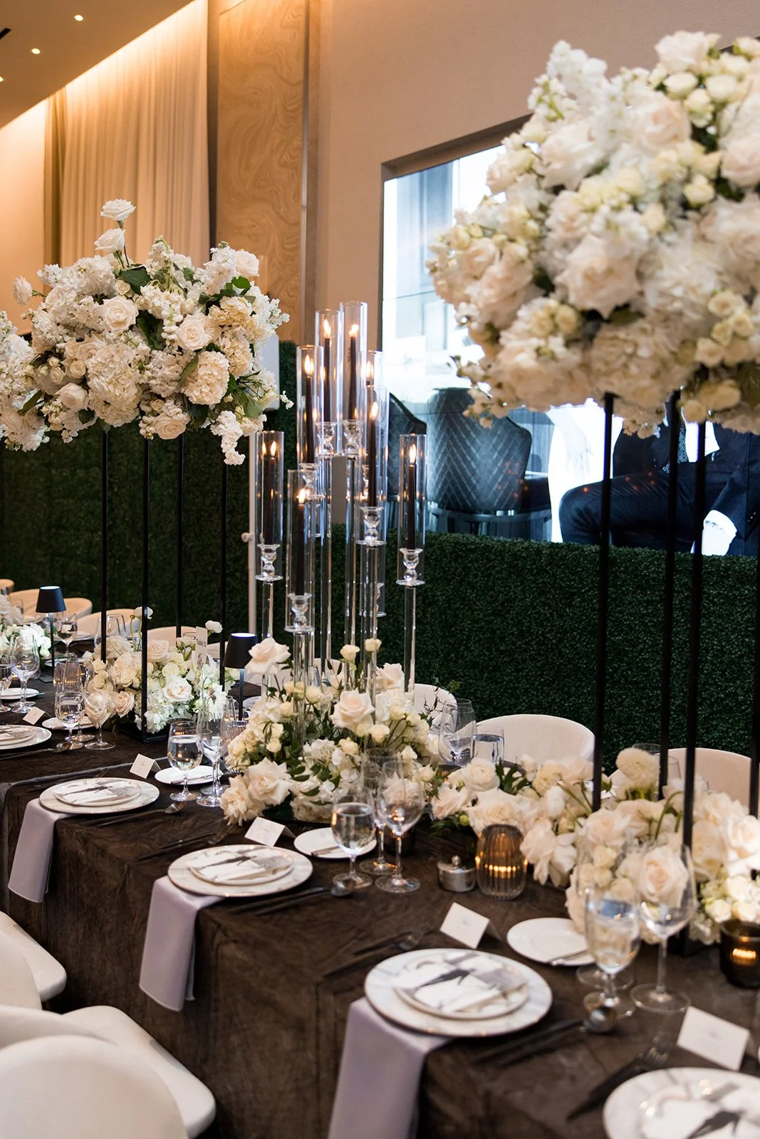 White and Green Wedding at Resorts World