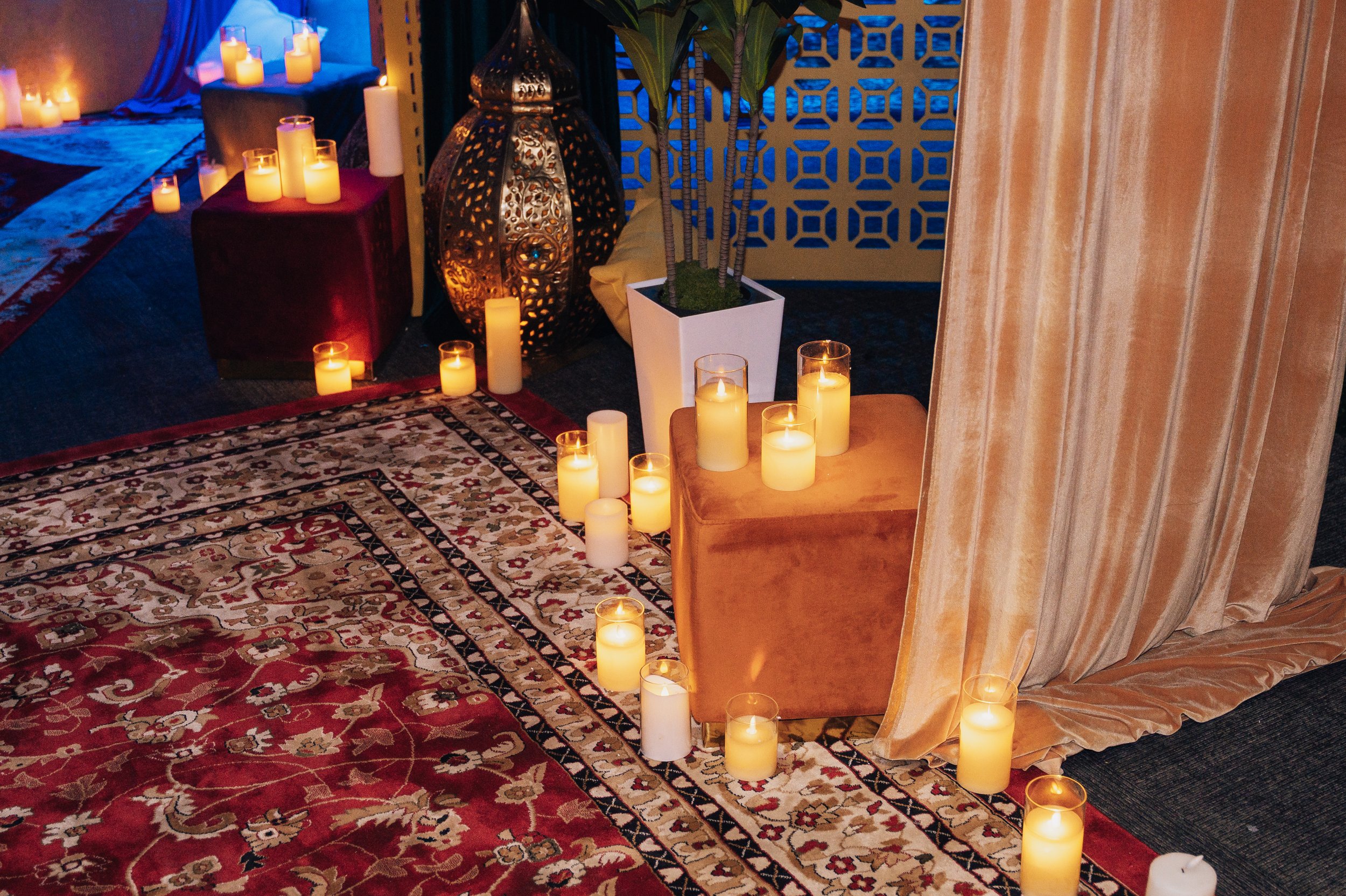 Luxe Arabian Night's Birthday Party in Las Vegas.  Luxury Event Planner Andrea Eppolito.  Images be MESUS Studio.