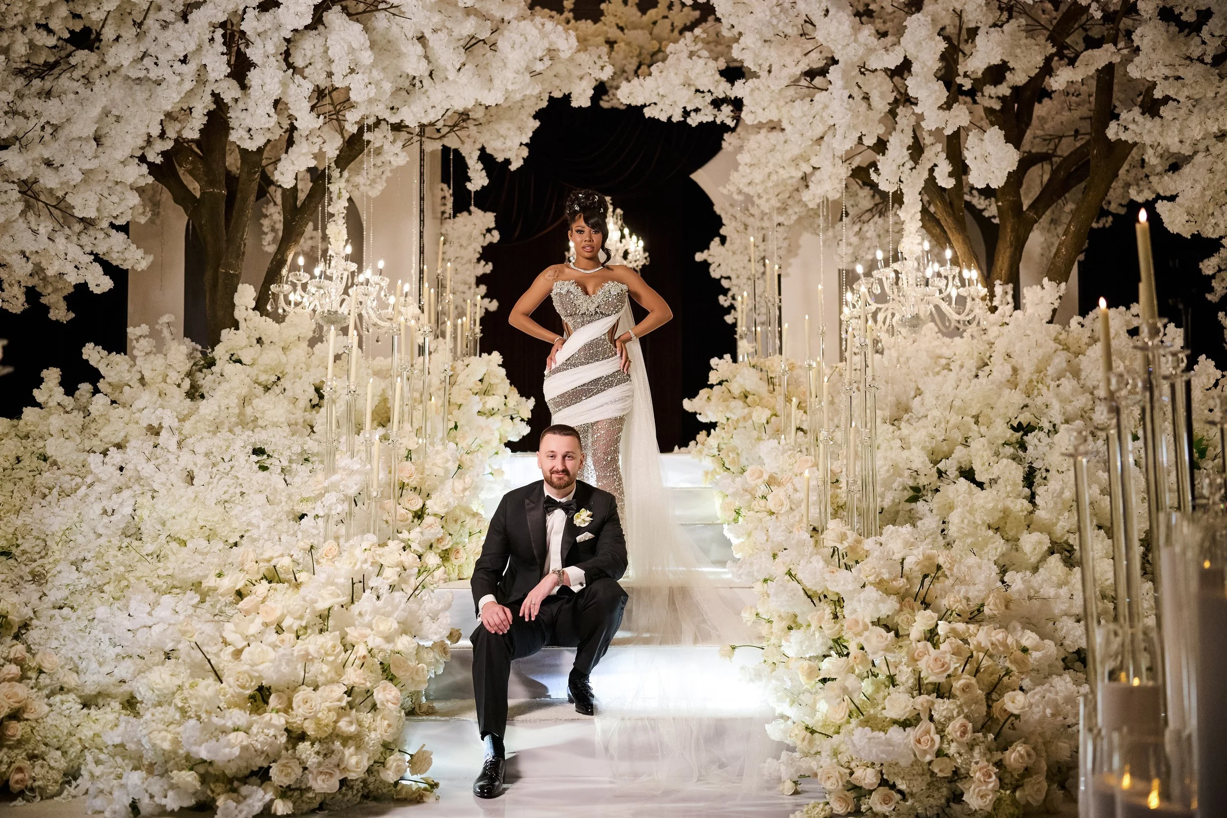 Glamorous Wedding Portraits 