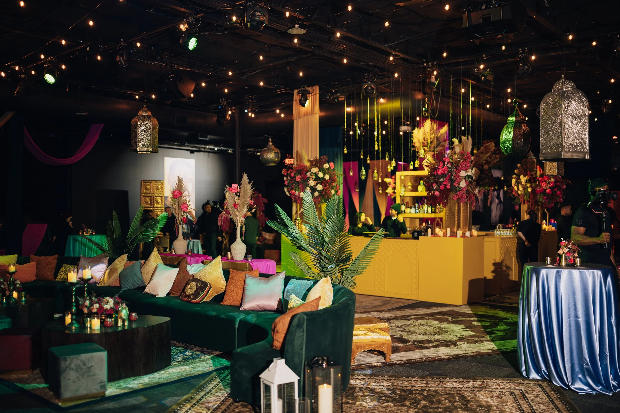 Luxe Arabian Night's Birthday Party in Las Vegas.  Luxury Event Planner Andrea Eppolito.  Images be MESUS Studio.