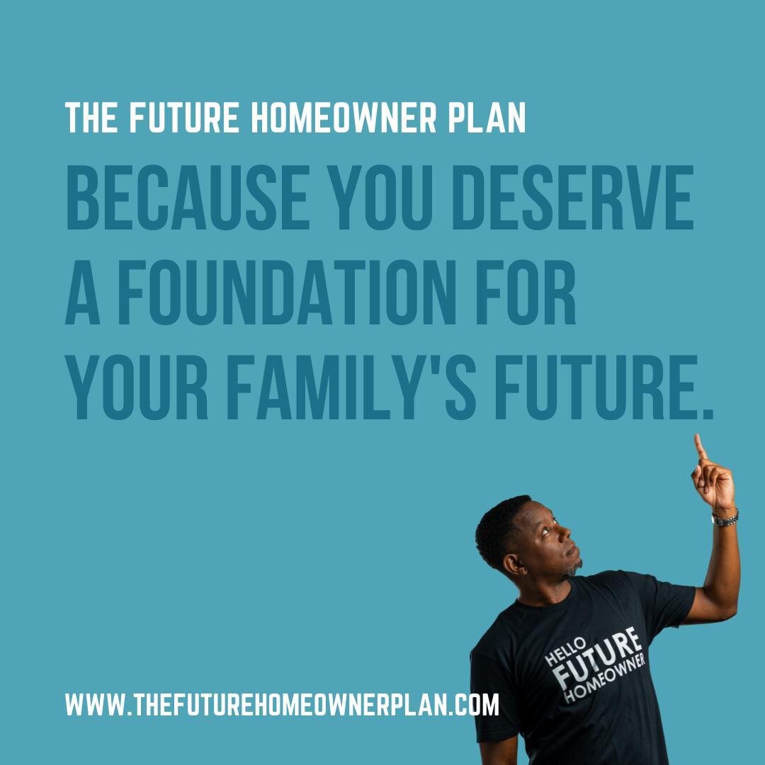 Over and over my clients tell me that owning a home is important to them so that they can have a &quot;foundation for their family's future&quot;. ⁣
⁣
They desire the stability of ownership vs renting,  an asset that can grow in value, and place that