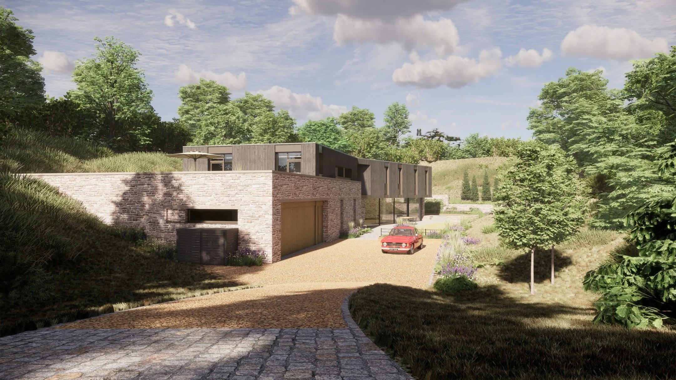 Snapshot visual of a one-off house we are working on in the Leicestershire countryside. 

#Stanifortharchitects #Leicestershire #MidlandsArchitecture