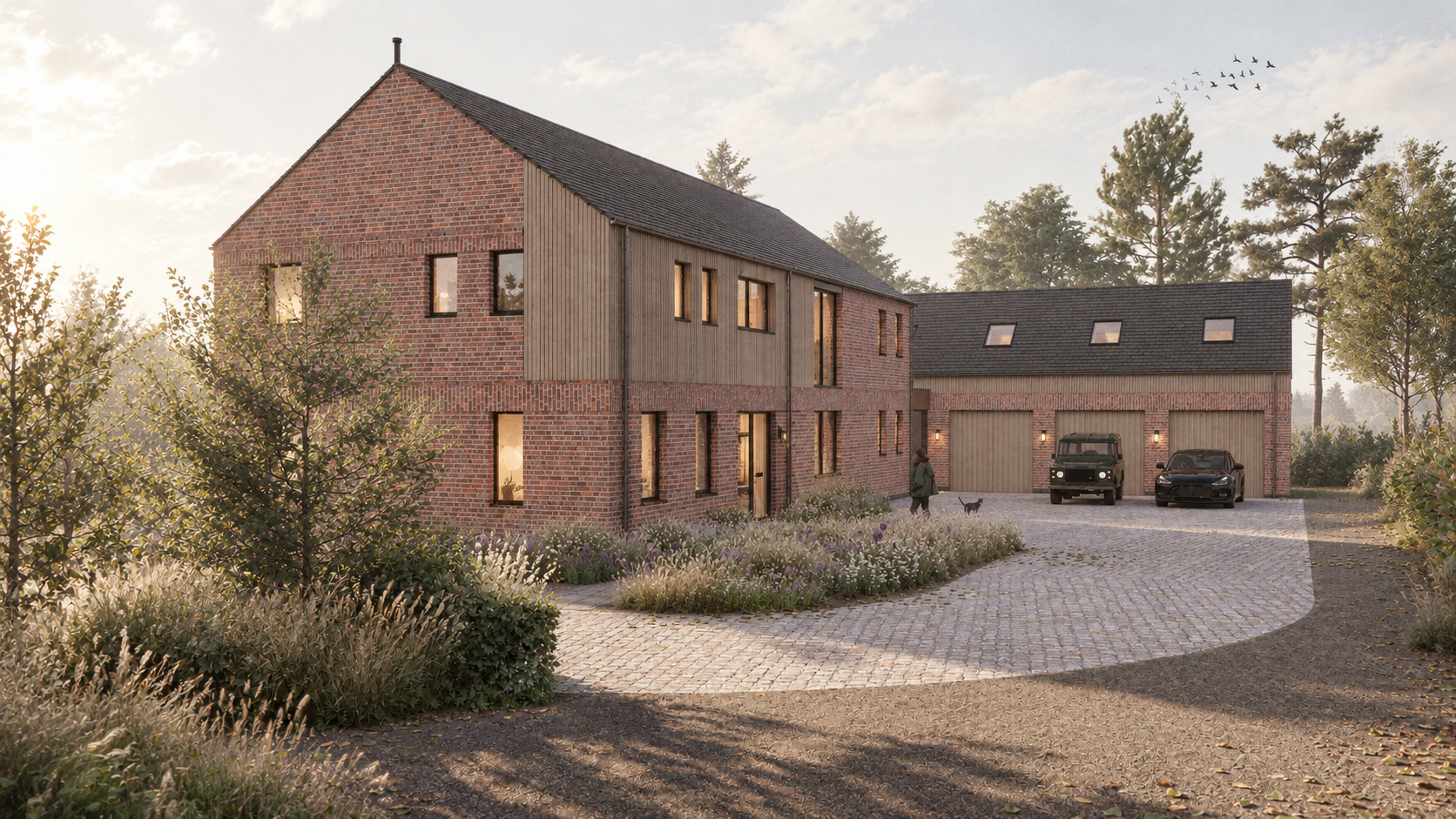 Cinematic Sunlit Brick-and-Timber Home.png