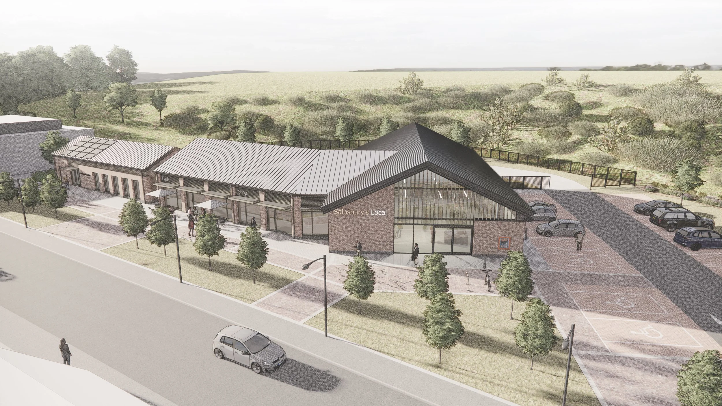 Staniforth Architects Ltd — Kettering Road Local Centre