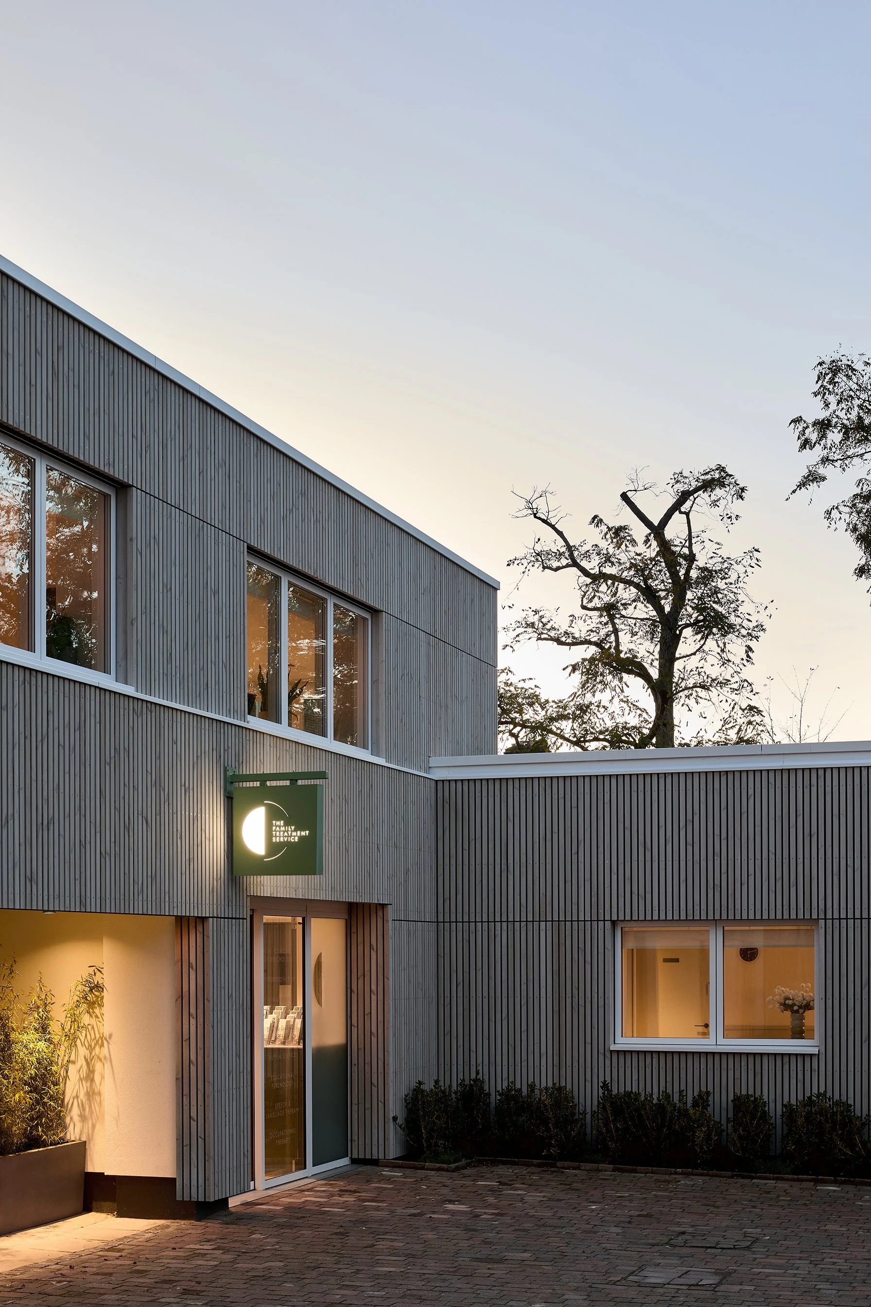 Completed commercial retrofit of Ridgway Mews in Wimbledon Village by Host Architecture.