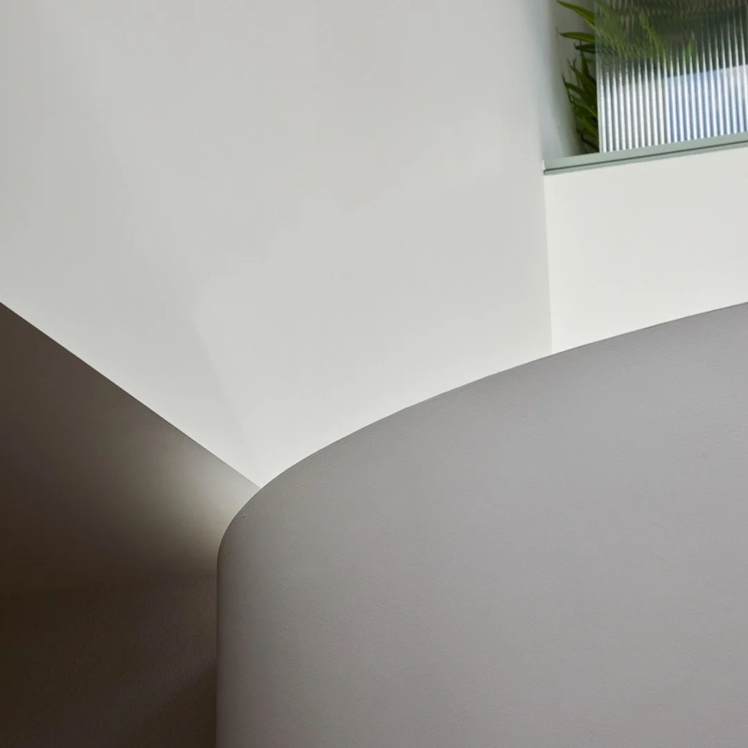 A few interior detail shots of our Ridgway Mews Clinic in #wimbledonvillage from @snookphotograph 
This series was of the main stair where rooflights above allow natural light to flood the double-height space.
#architecturalphotography #professiona