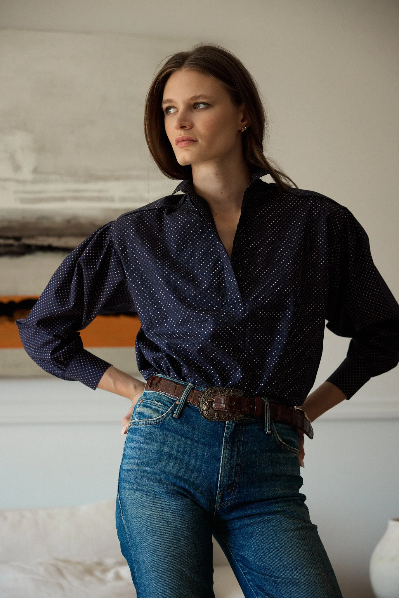 The garden shirt navy