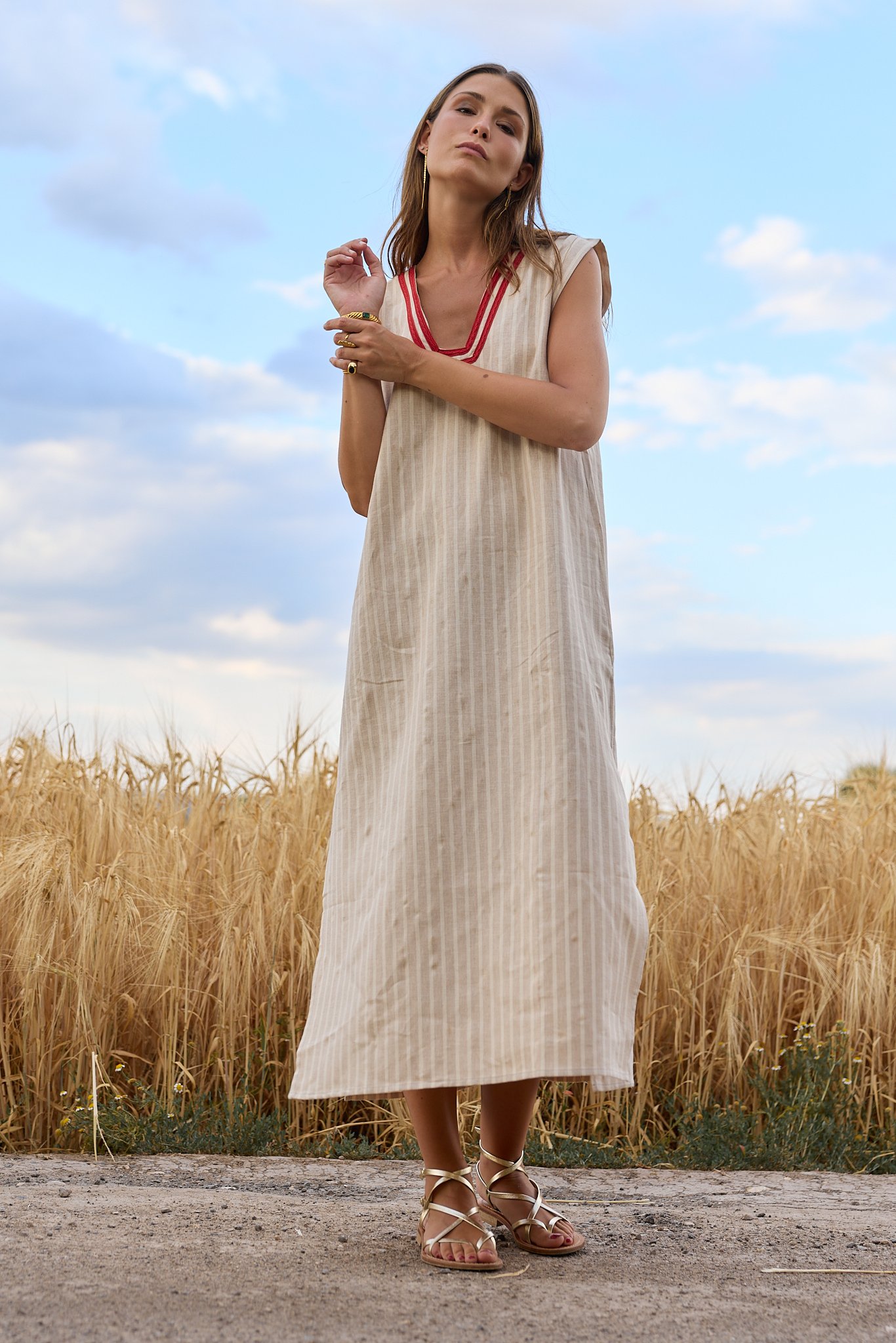 Kaftan V arena red