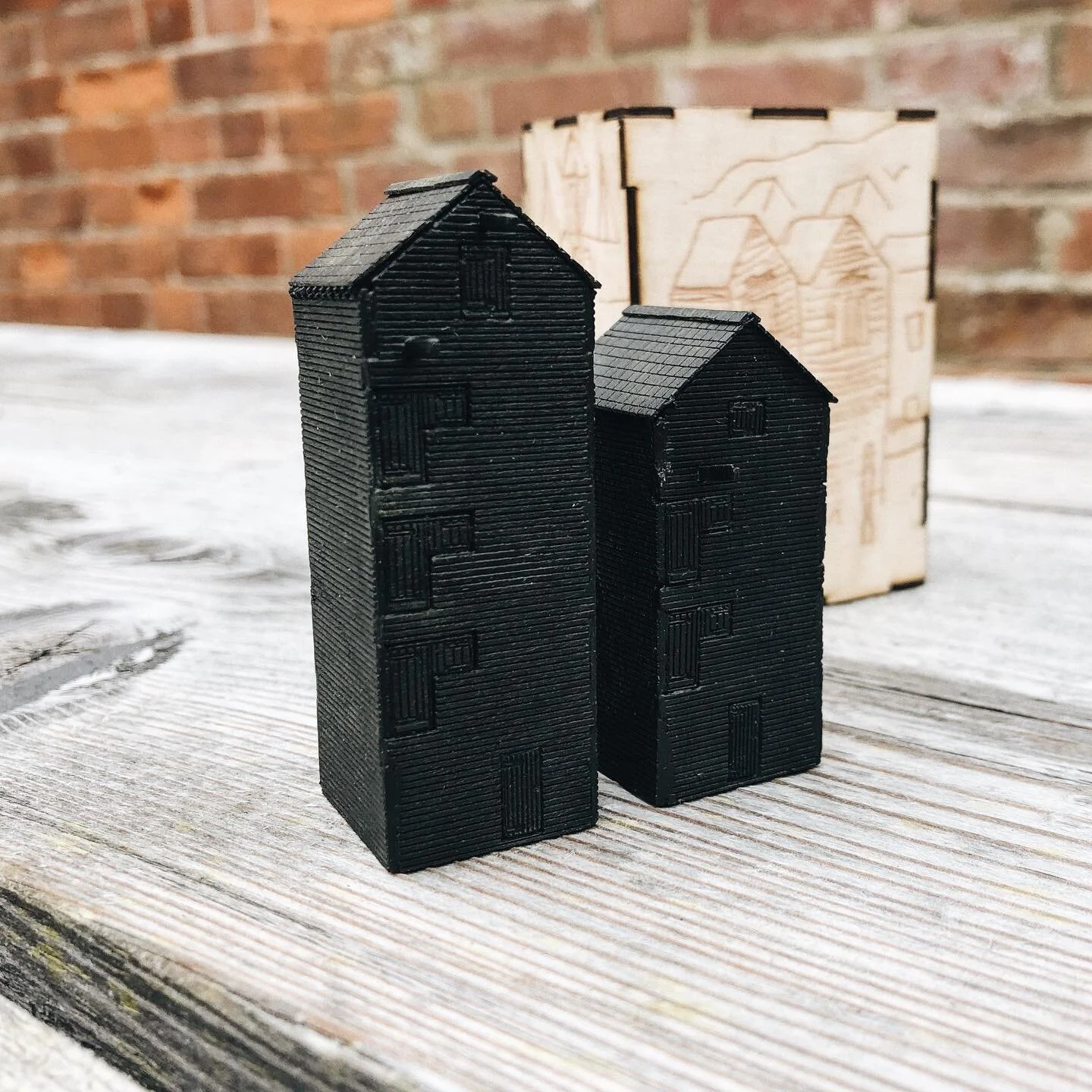 Our *assembled* Hastings Net Huts are a great little gift for those who love visiting our fave seaside town. Hand made in our little studio in Kent