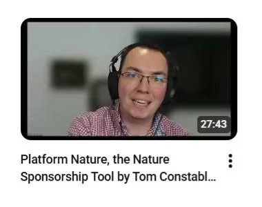 Nature Sponsorship tool