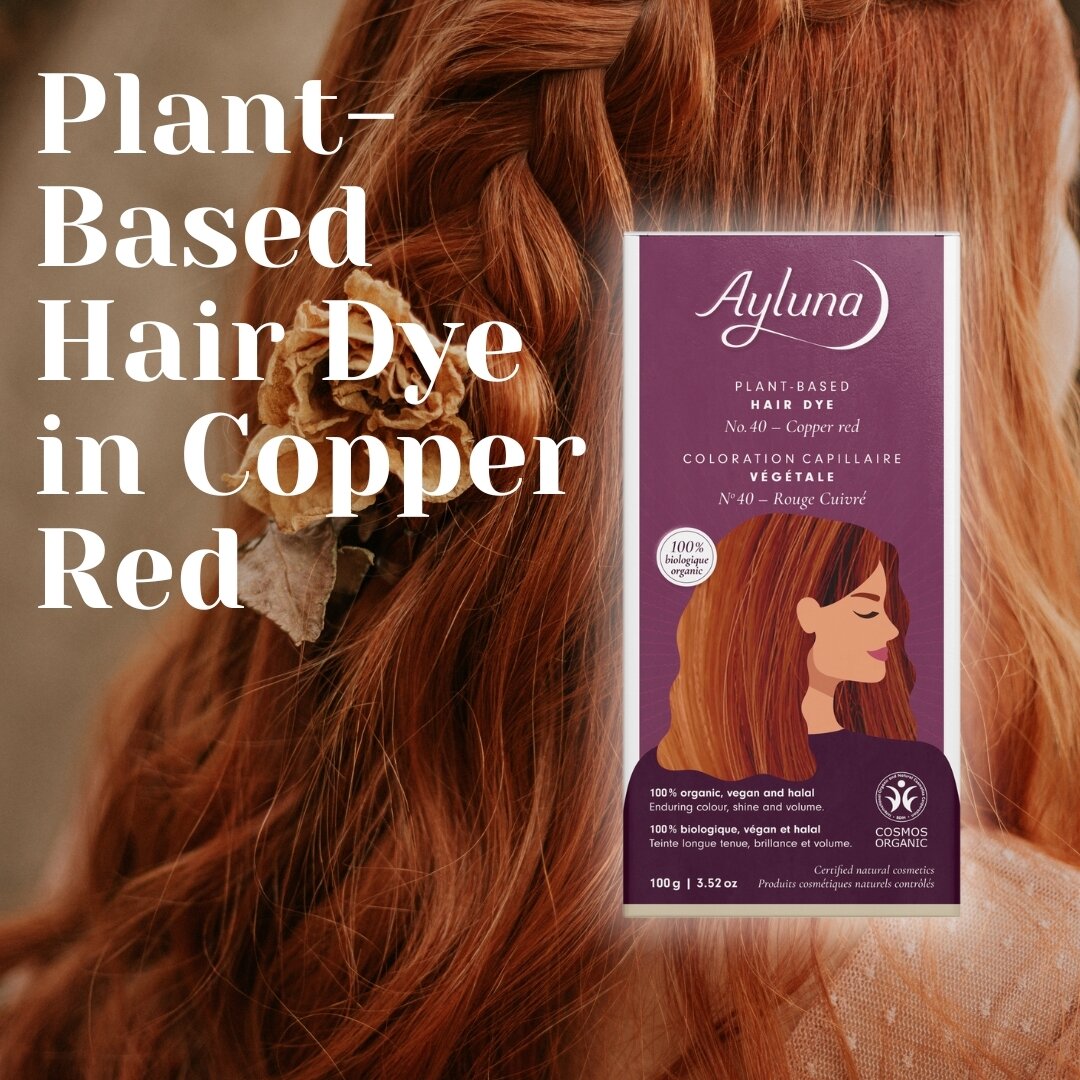 Copper red, the shade that is bound to get heads turning 🧡
Our Plant-Based Hair Dye will colour your hair intensely, yet naturally and gently, optimally covering any grey hairs ✨
The special thing? Our hair dyes are chemical-free and are formulated 