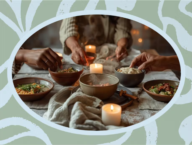 Mosaic's Breaking Bread