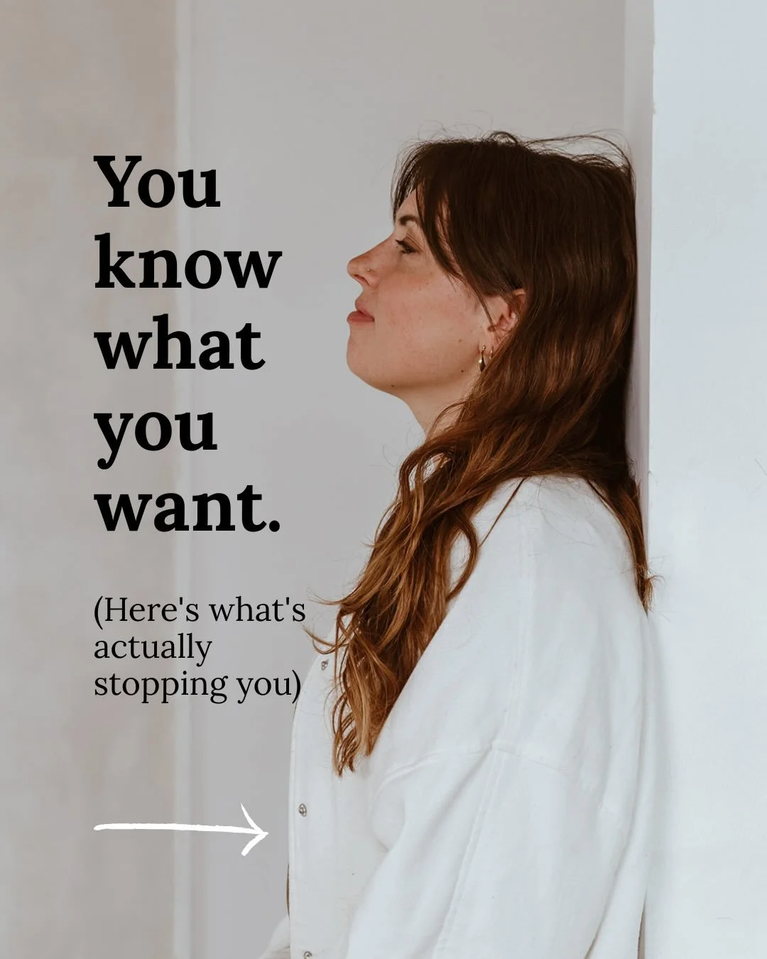 I stopped myself for a long time from admitting what I actually wanted in life. Not because I didn&rsquo;t know, I knew. I just couldn&rsquo;t let myself want it somehow. 

Maybe wanting it meant admitting to myself I wasn&rsquo;t happy with what I h