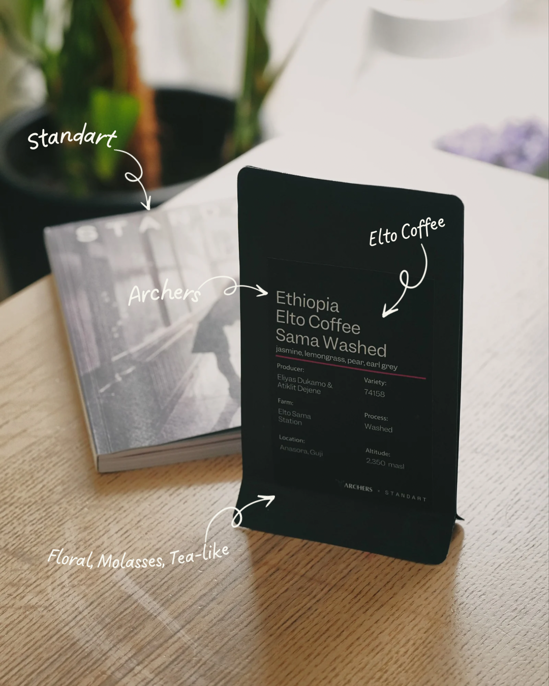 archers Ethiopia elite coffee Sama washed