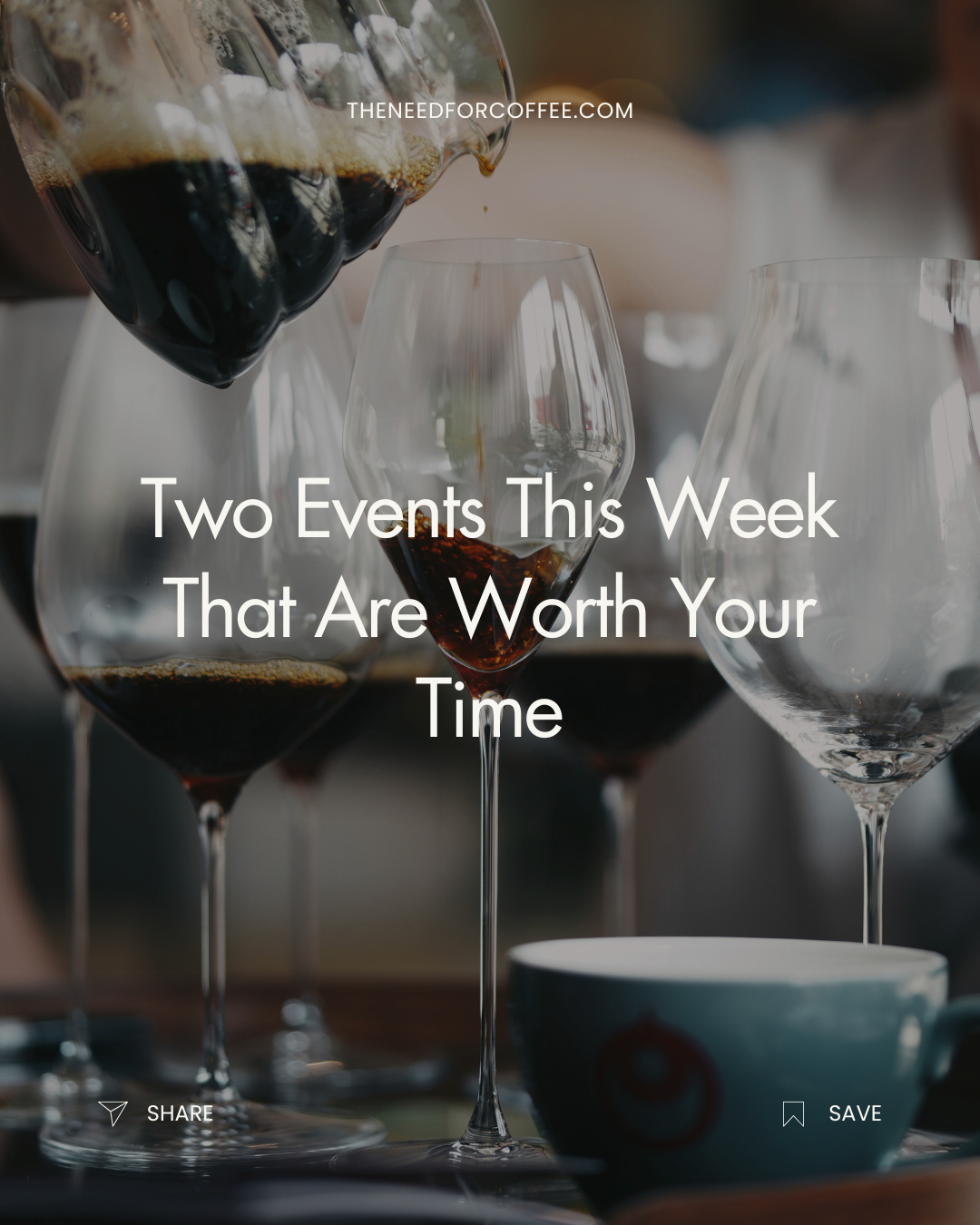 Two Events This Week That Are Worth Your Time