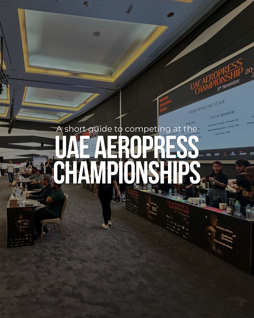 UAE AeroPress Championship: Your Guide to Competing