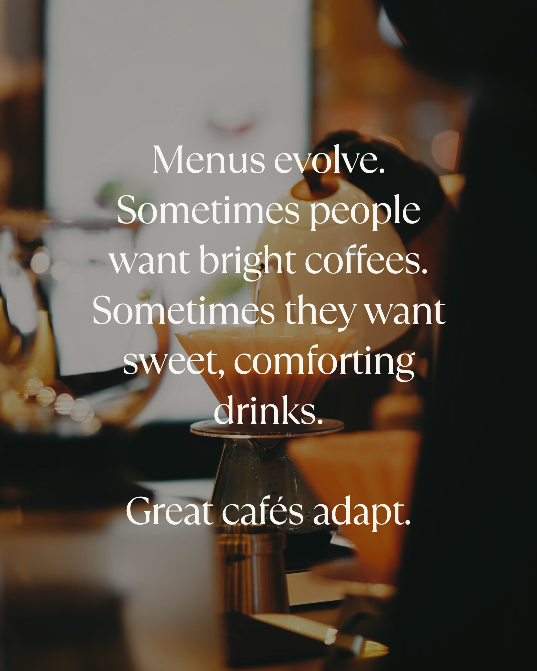great cafes adapt