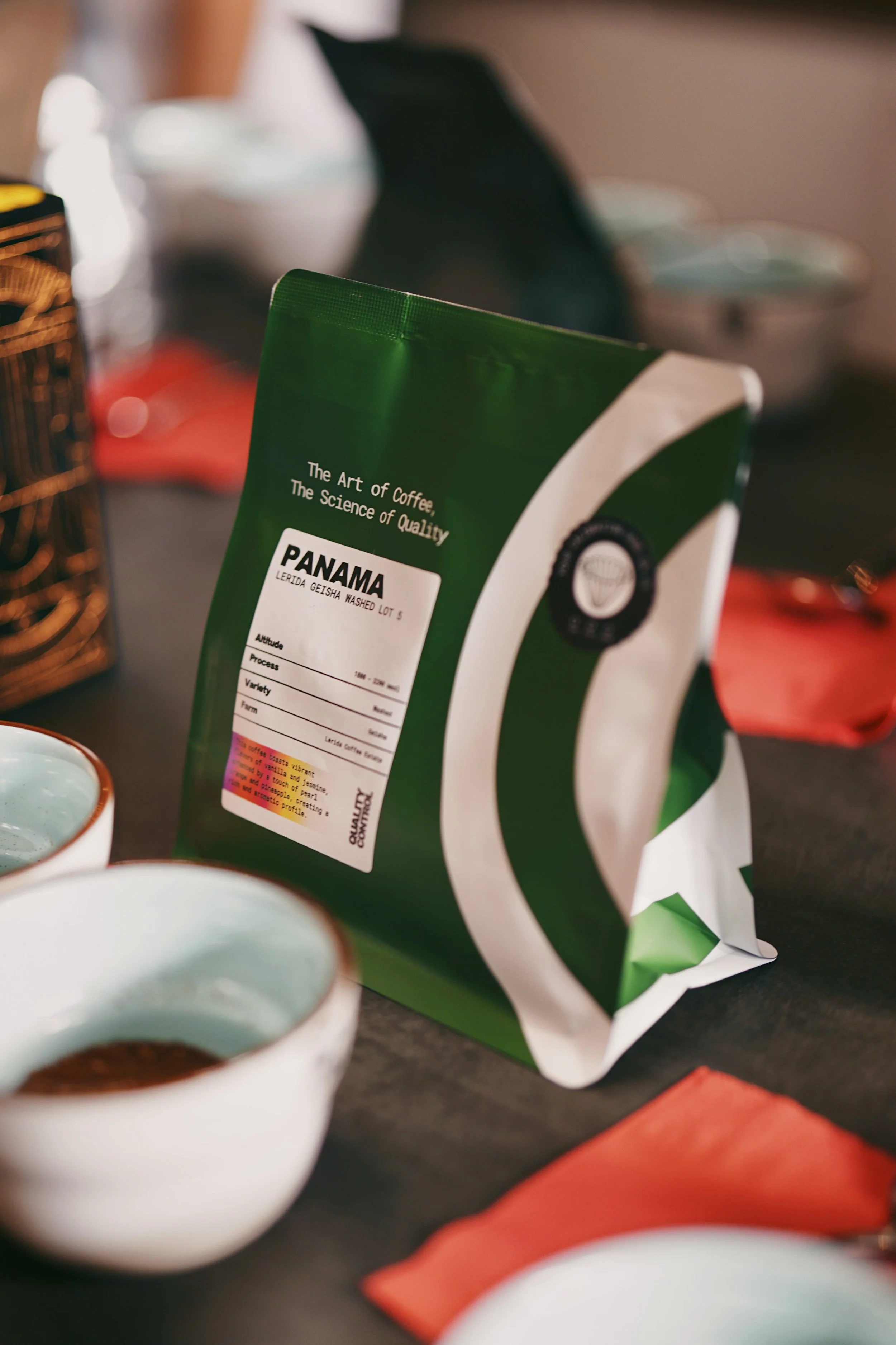 The QC Panama Lerida Geisha Washed Lot 5