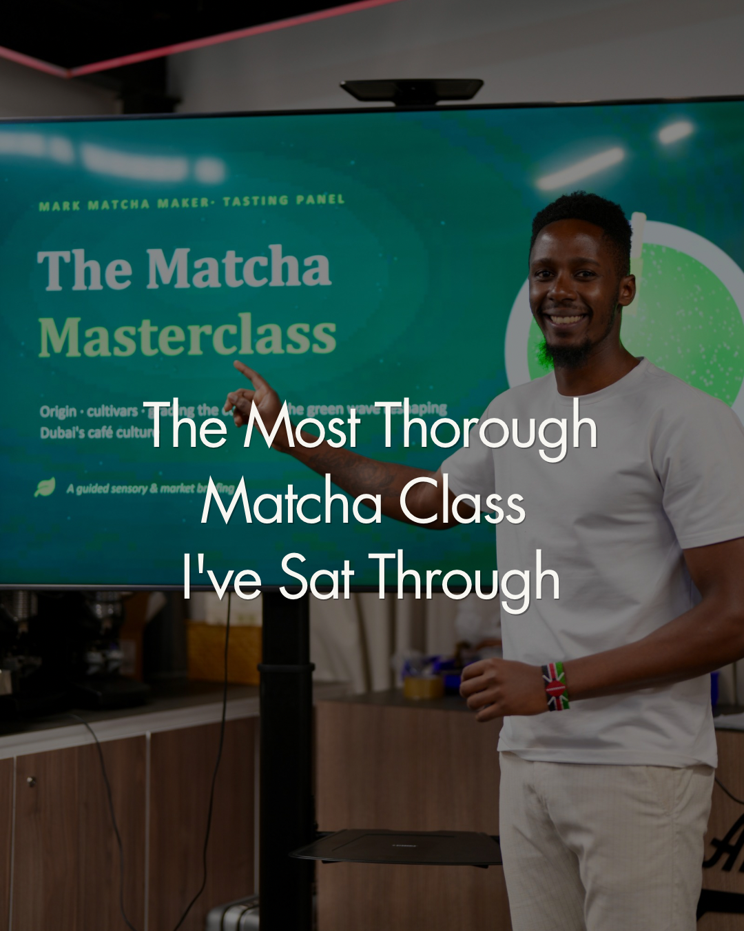 The Most Thorough Matcha Class I've Sat Through (And Why You Should Book Mark Mwangi)