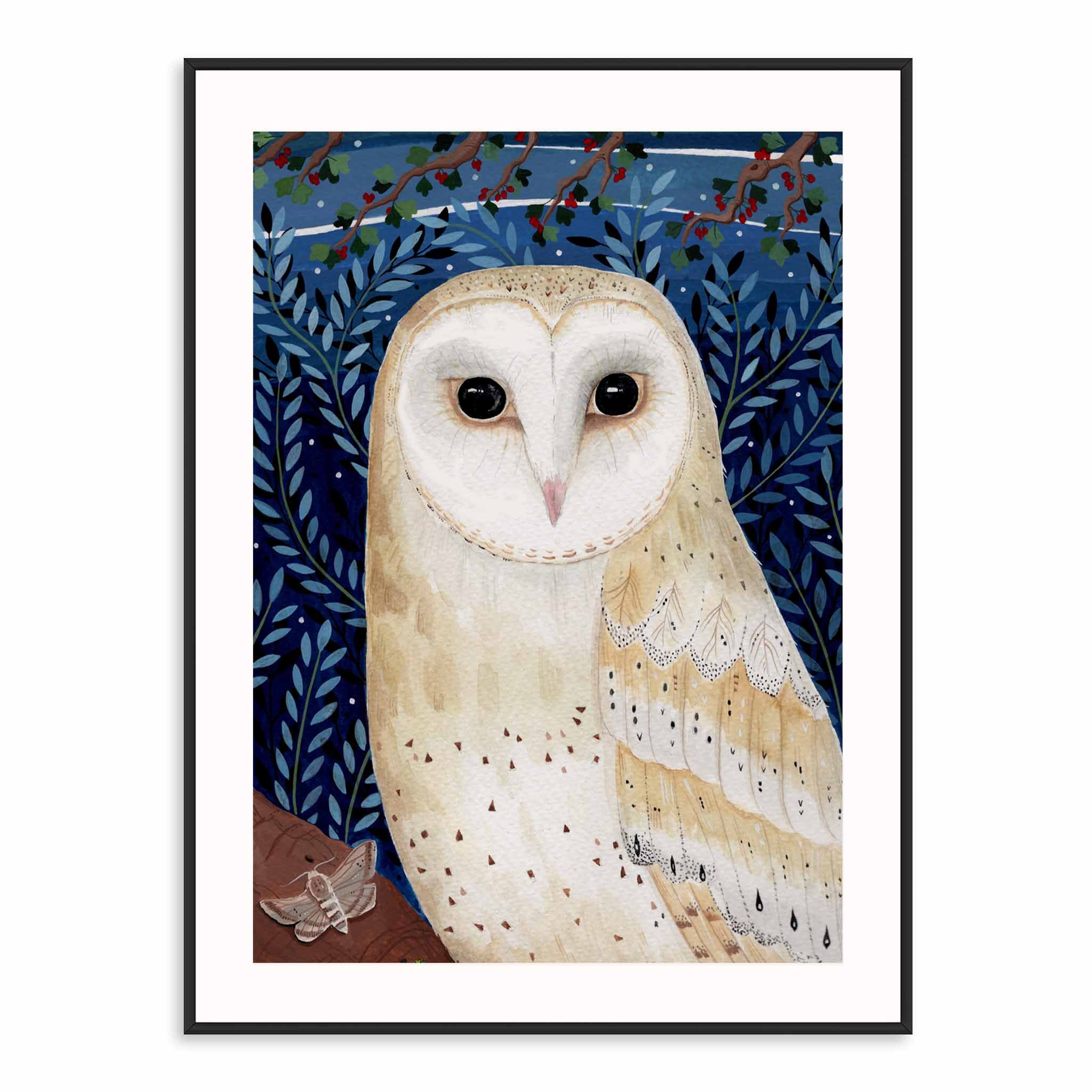 Owl Wildlife Print