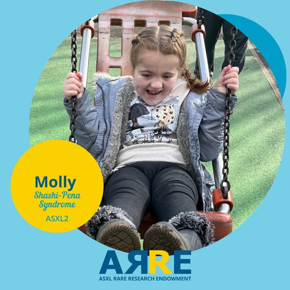 What if your loved one had a genetic disorder so rare that no one had ever heard of it before -- let alone knew how to treat it? For many families with ASXL-related disorders, this is their reality. 
 
Molly is one of 45 people estimated in the world