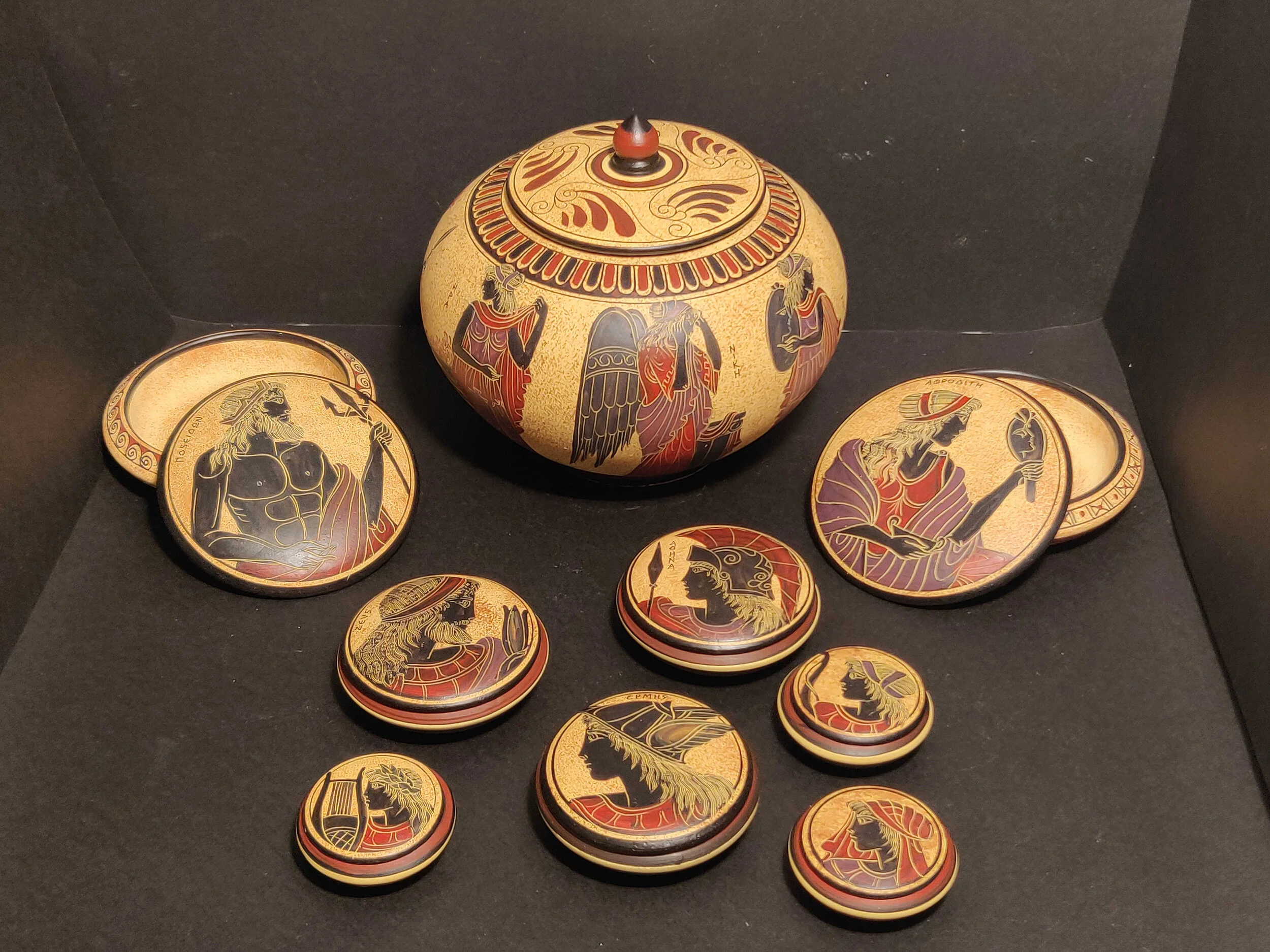 Μπιζουτιέρες, στρογγυλές