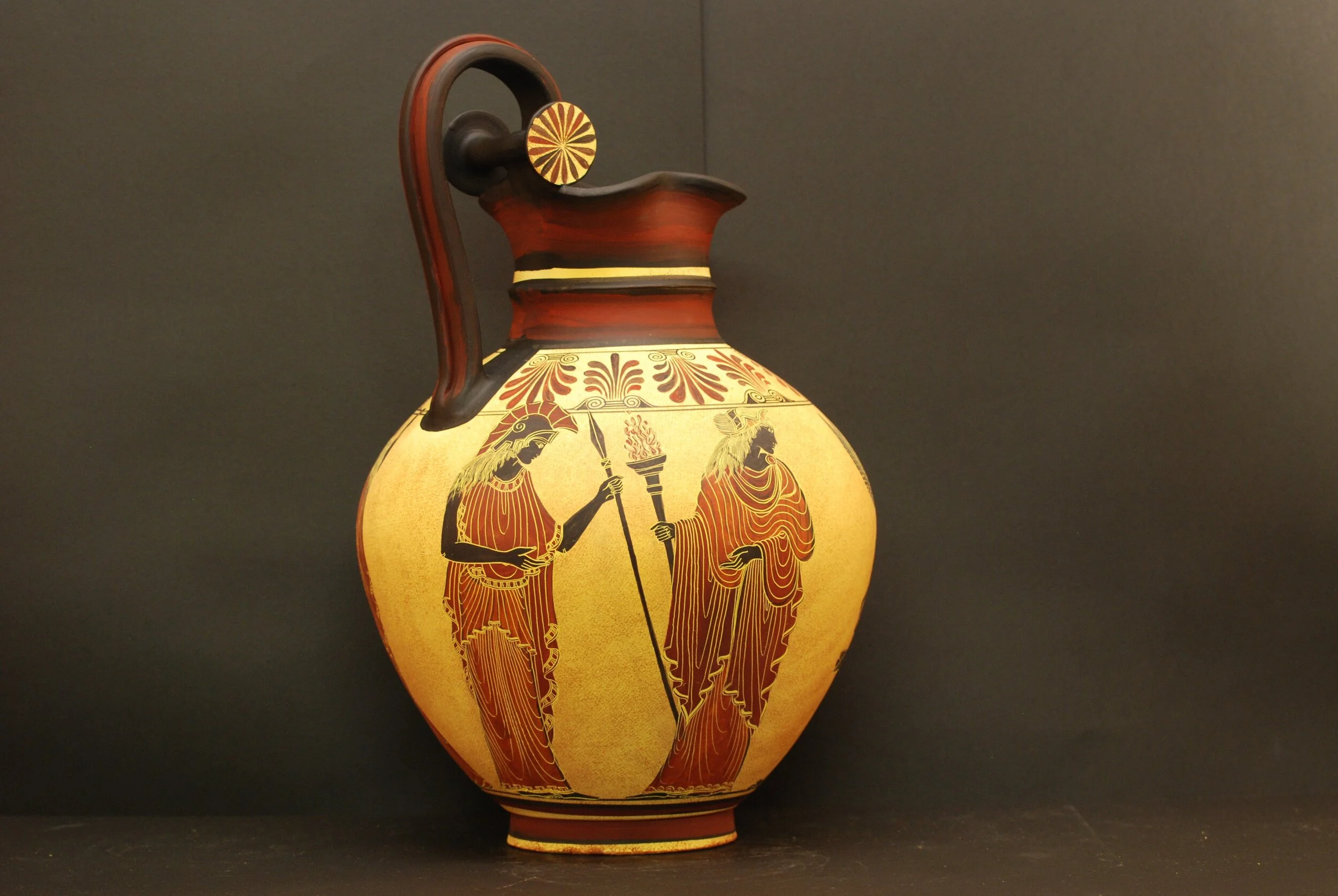 Υδρία, ροδιακή